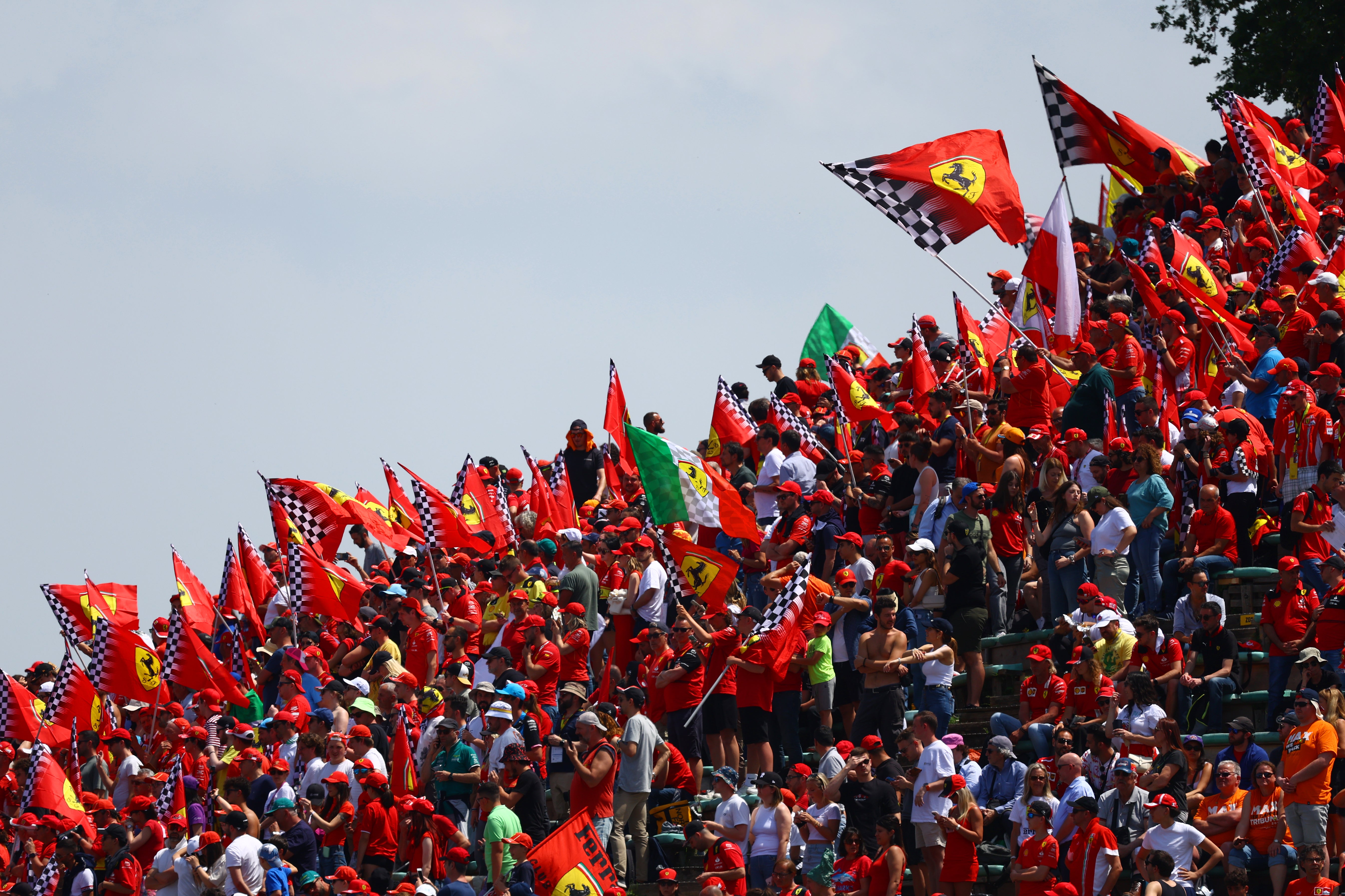 Imola will be Hamilton's first race in Italy, racing for Ferrari, in front of the tifosi fans