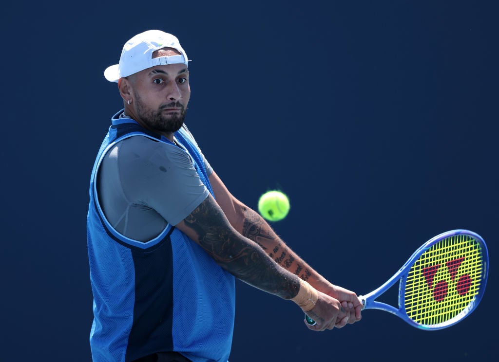 Nick Kyrgios has struggled with injuries since reaching the Wimbledon final and US Open quarter-final in 2023