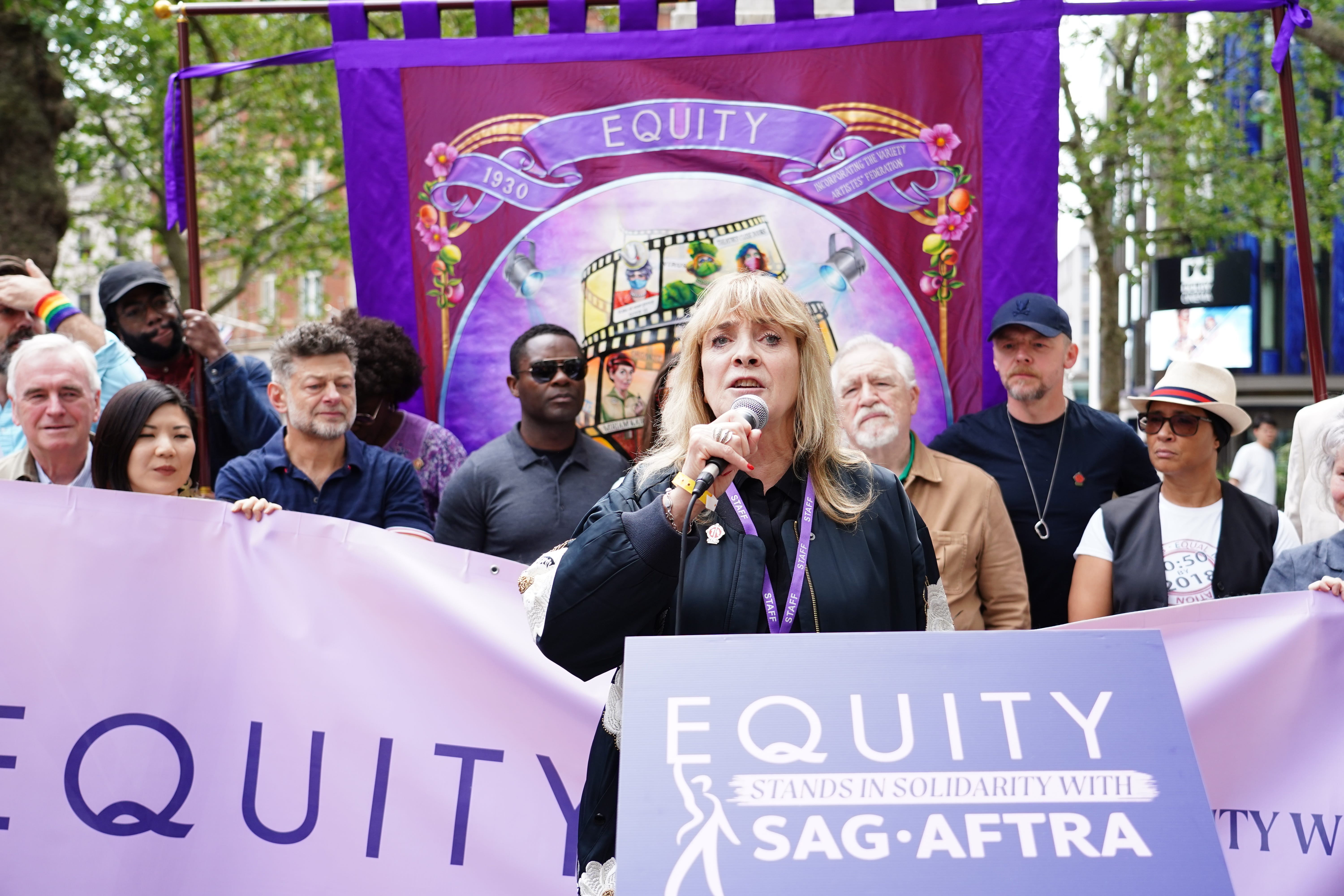 Lynda Rooke has criticised BBC Scotland’s decision to axe Scottish soap River City (Ian West/PA)