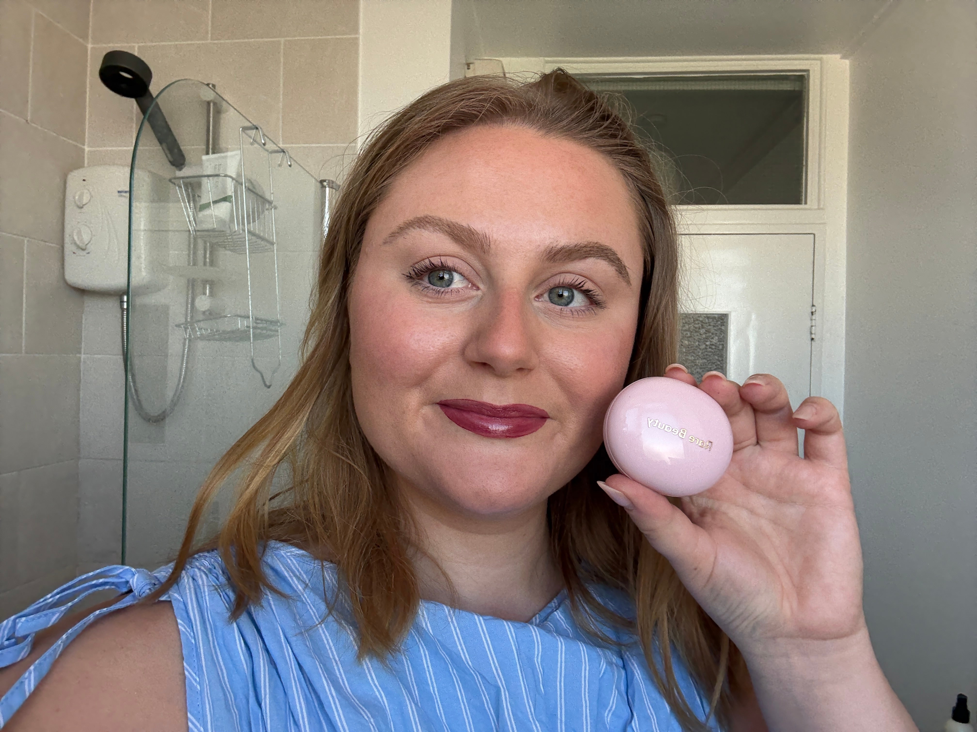 Rare Beauty stay vulnerable blush review indybest