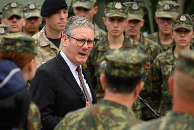 <p>Keir Starmer could send UK troops to Greenland as tensions over the territory’s future mount</p>