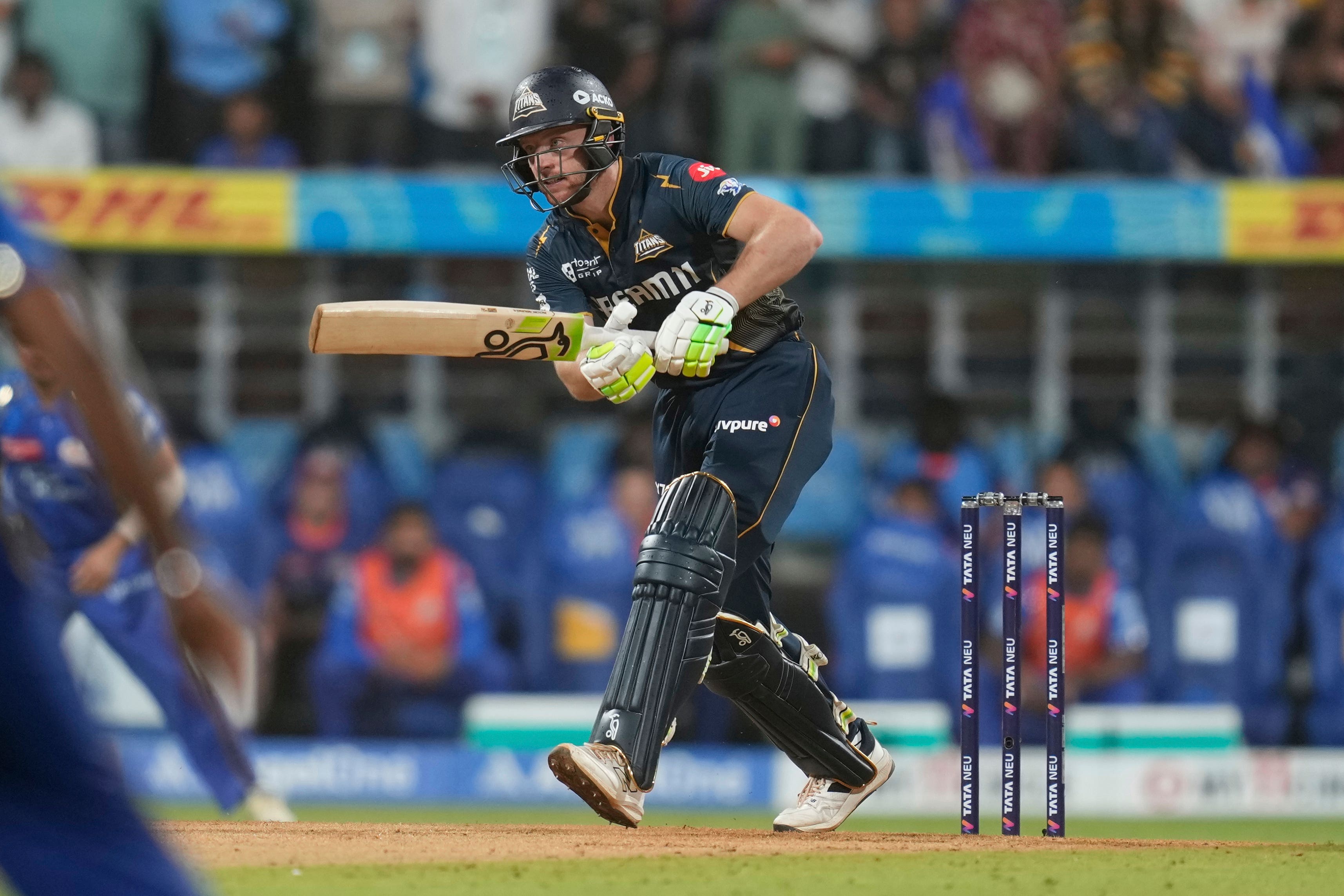 Jos Buttler has impressed for Gujarat Titans in the IPL (Rajanish Kakade/AP)