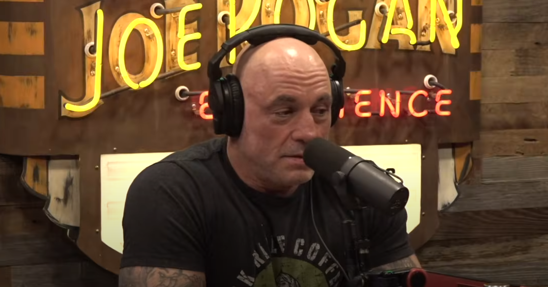 Joe Rogan calls Kanye West's ‘Heil Hitler’ song ‘kinda catchy’ while arguing that banning the song kind of proves West's point.