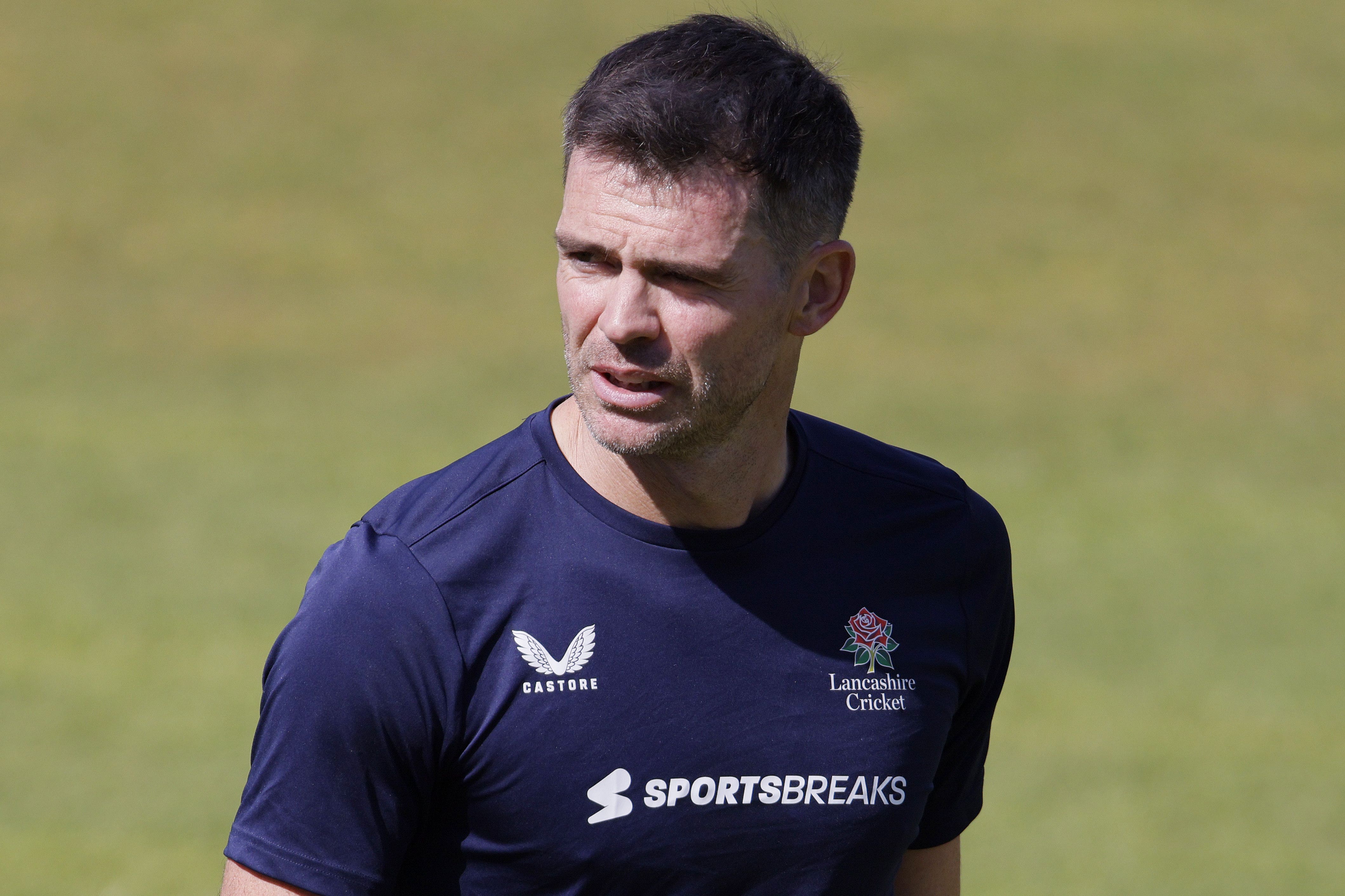 James Anderson impressed on a long-awaited return to the T20 Blast
