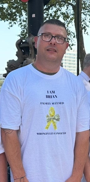 Brian Buckle maintained his innocence throughout his prison sentence