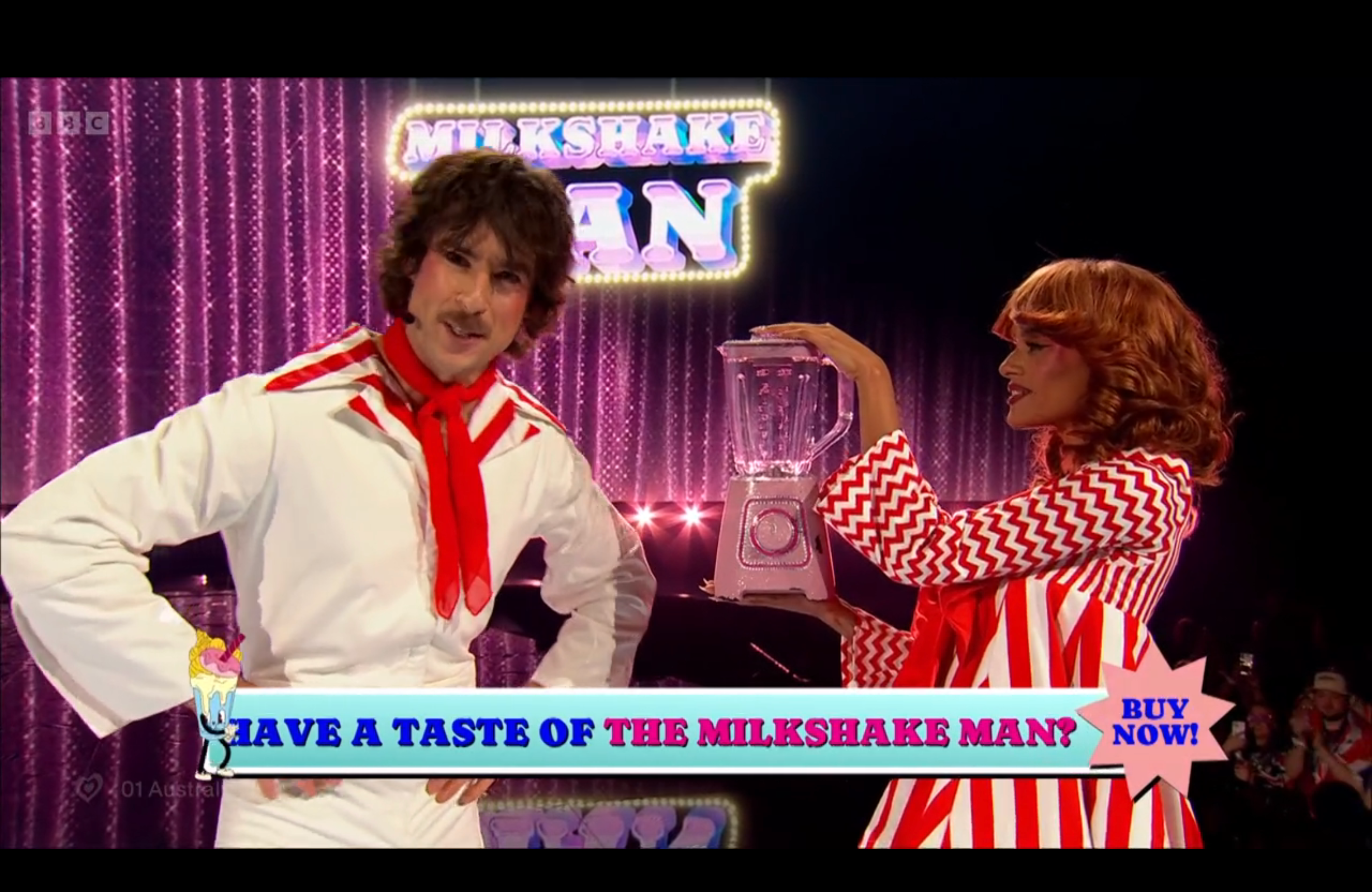 'Meld man' performed on Eurovision 2025
