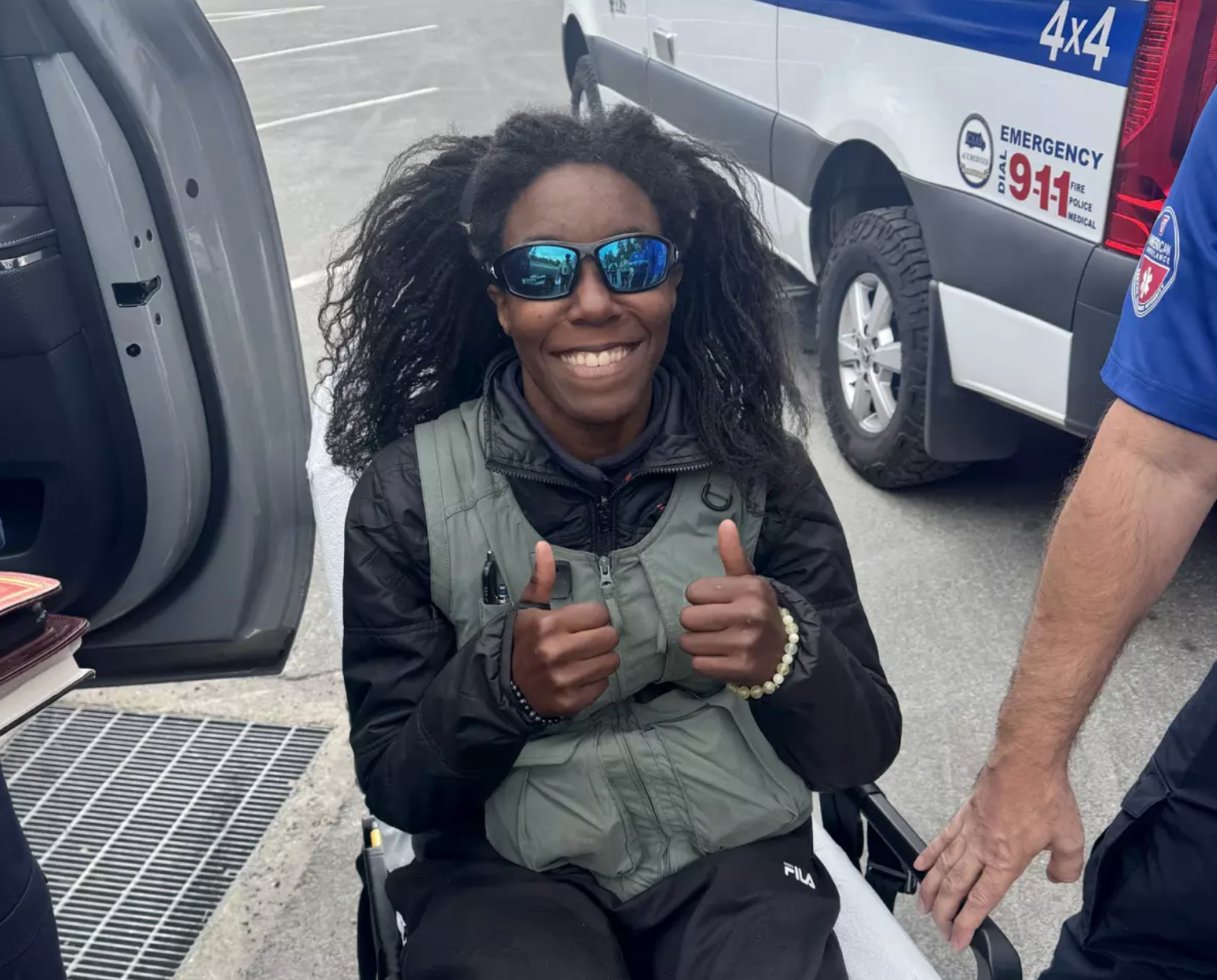 Tiffany Slanton, 27, was found alive after she went missing for nearly three weeks in California's Sierra Nevada mountains. She found shelter at a remote resort and was only found after the resort owner arrived to check on his cabins