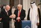 Uefa accuses Gianni Infantino of putting ‘private political interests’ before game after Saudi trip with Donald Trump