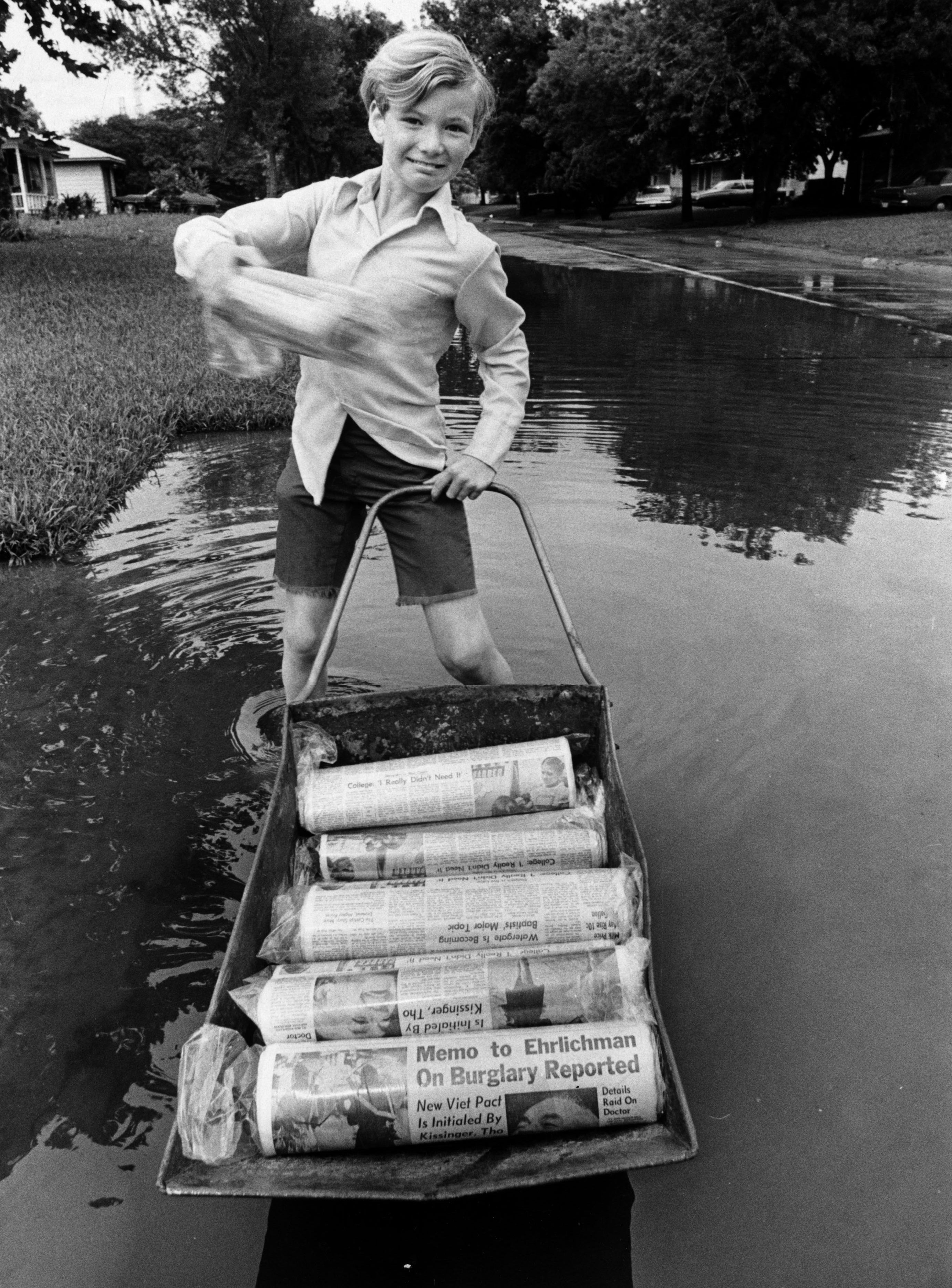 Young Paper Carriers