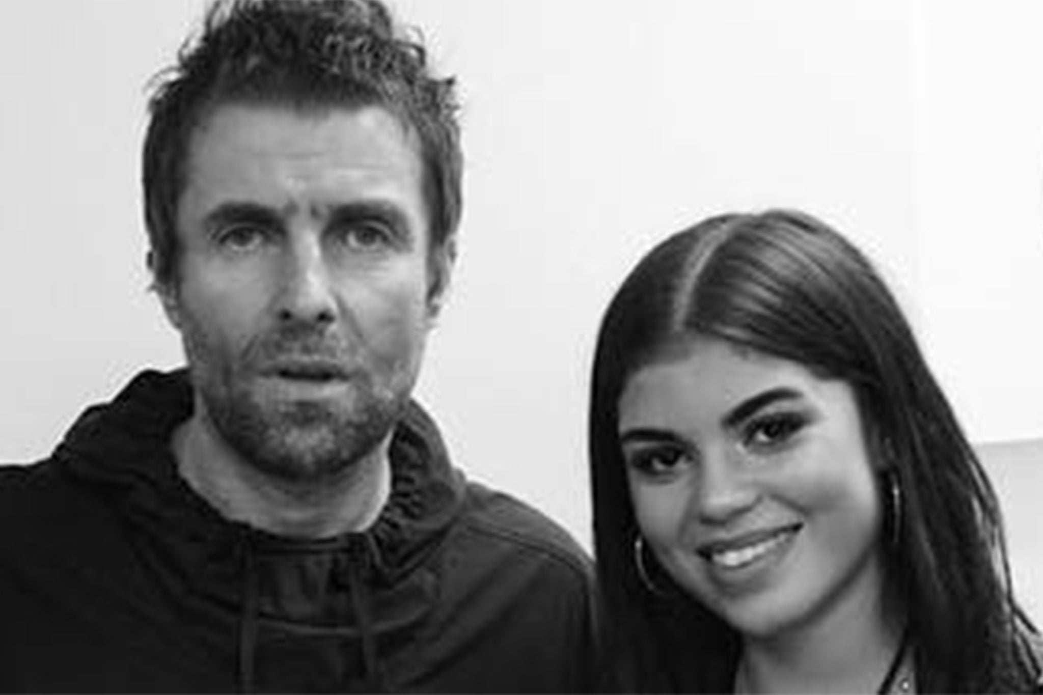 Liam Gallagher pictured with his daughter Molly Moorish-Gallagher