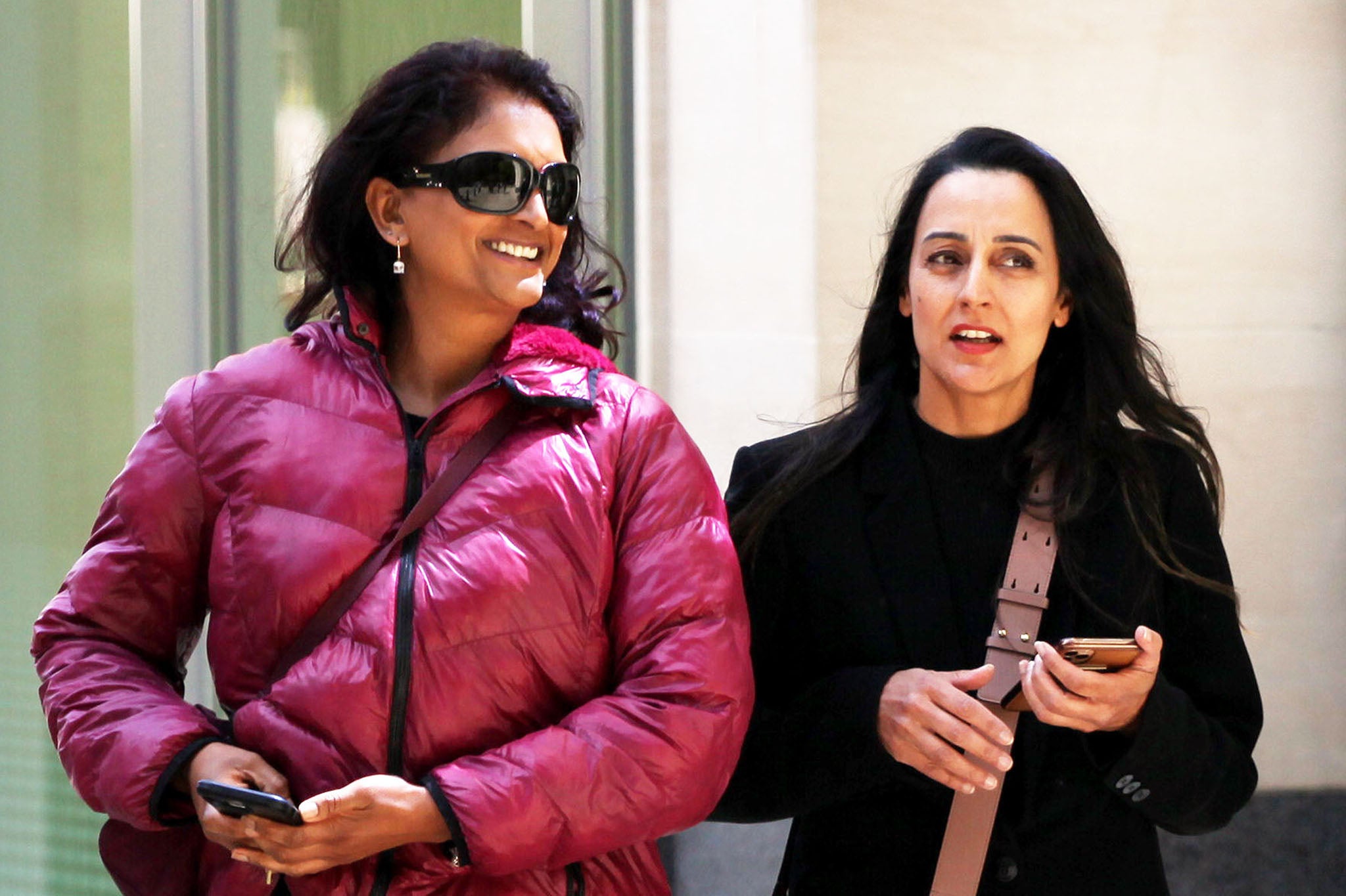 DrJyotibala Patel (left)