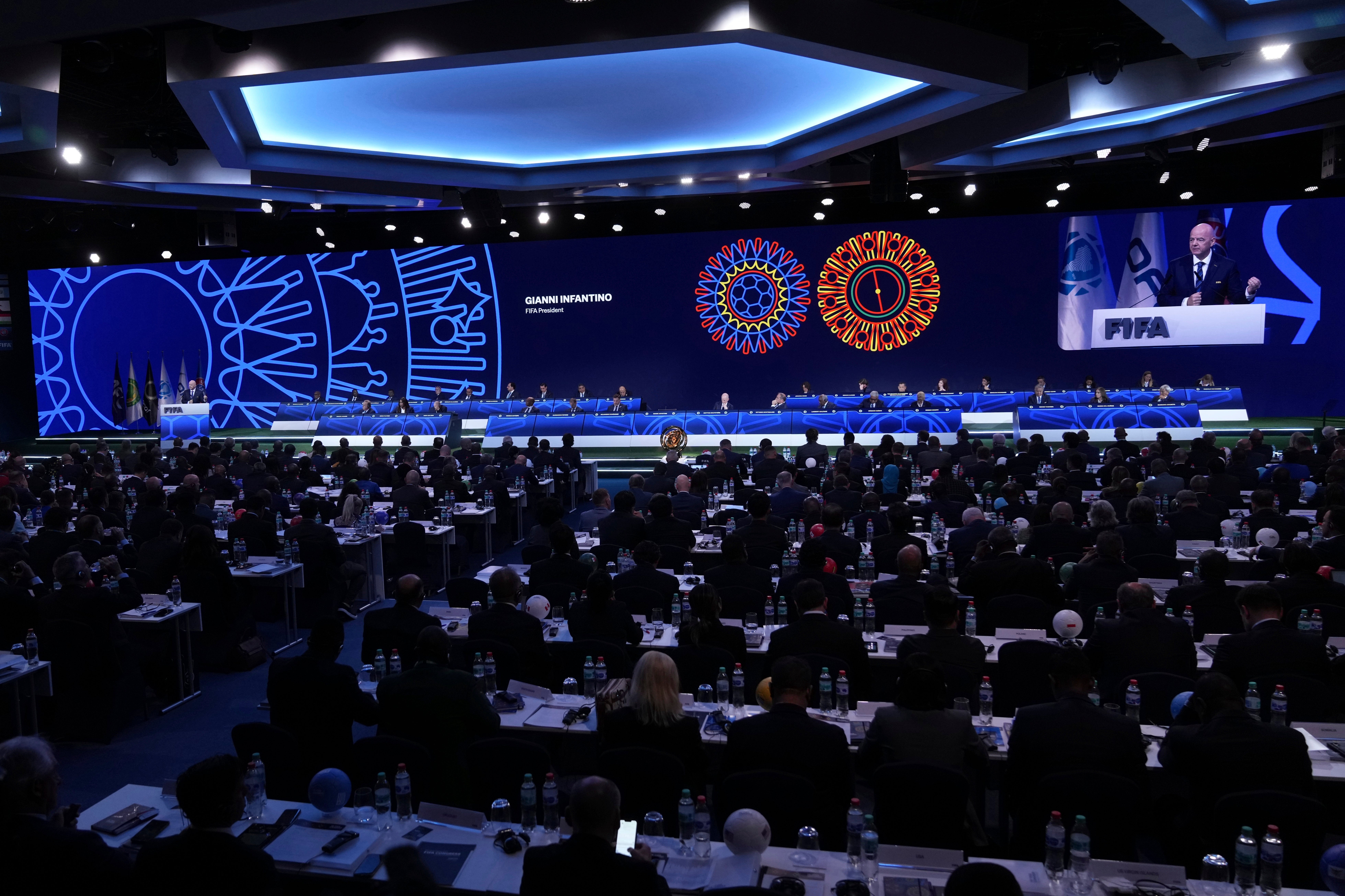 Paraguay Soccer FIFA Congress