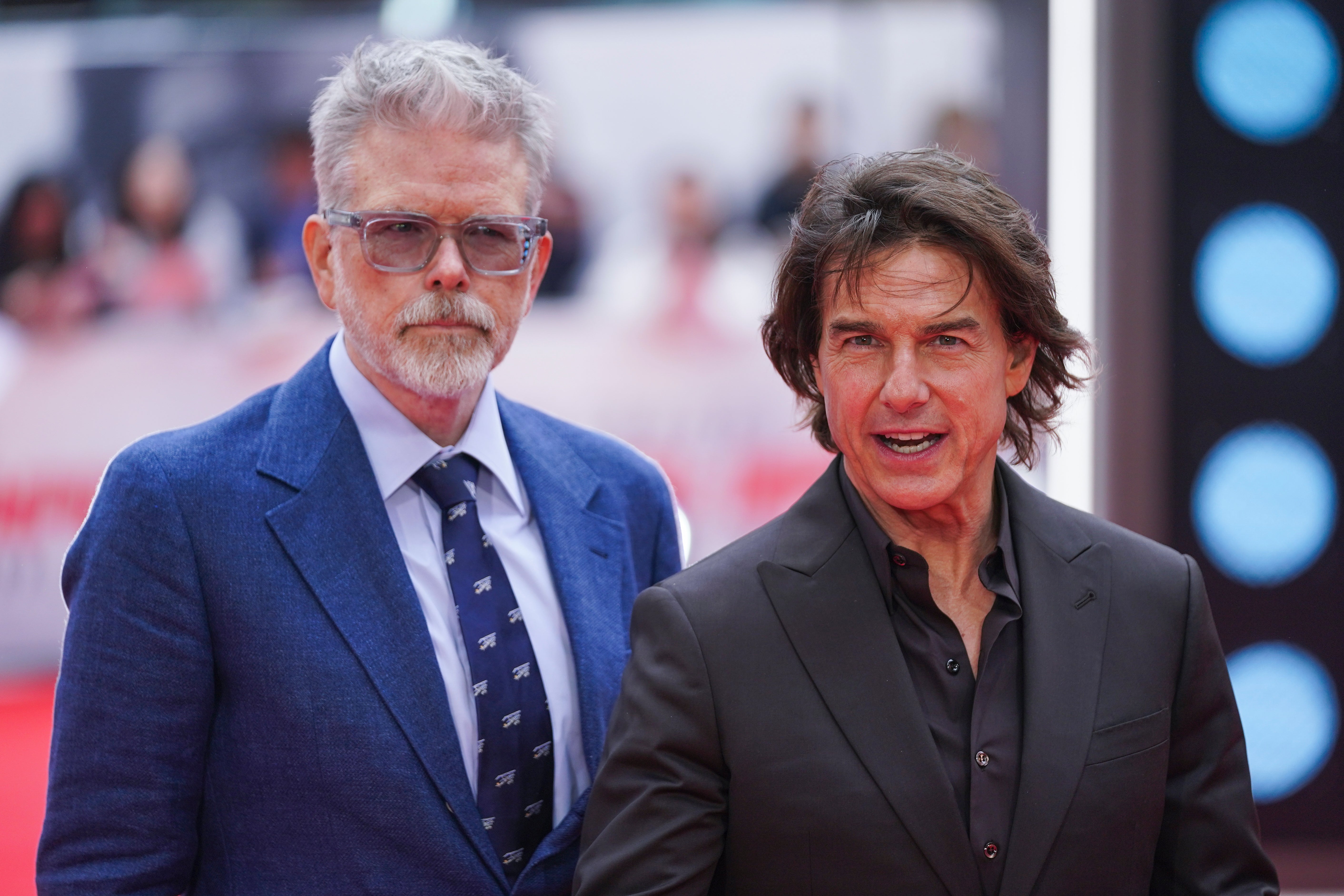 Director Christopher McQuarrie (left) has collaborated with Tom Cruise on four Mission: Impossible installments