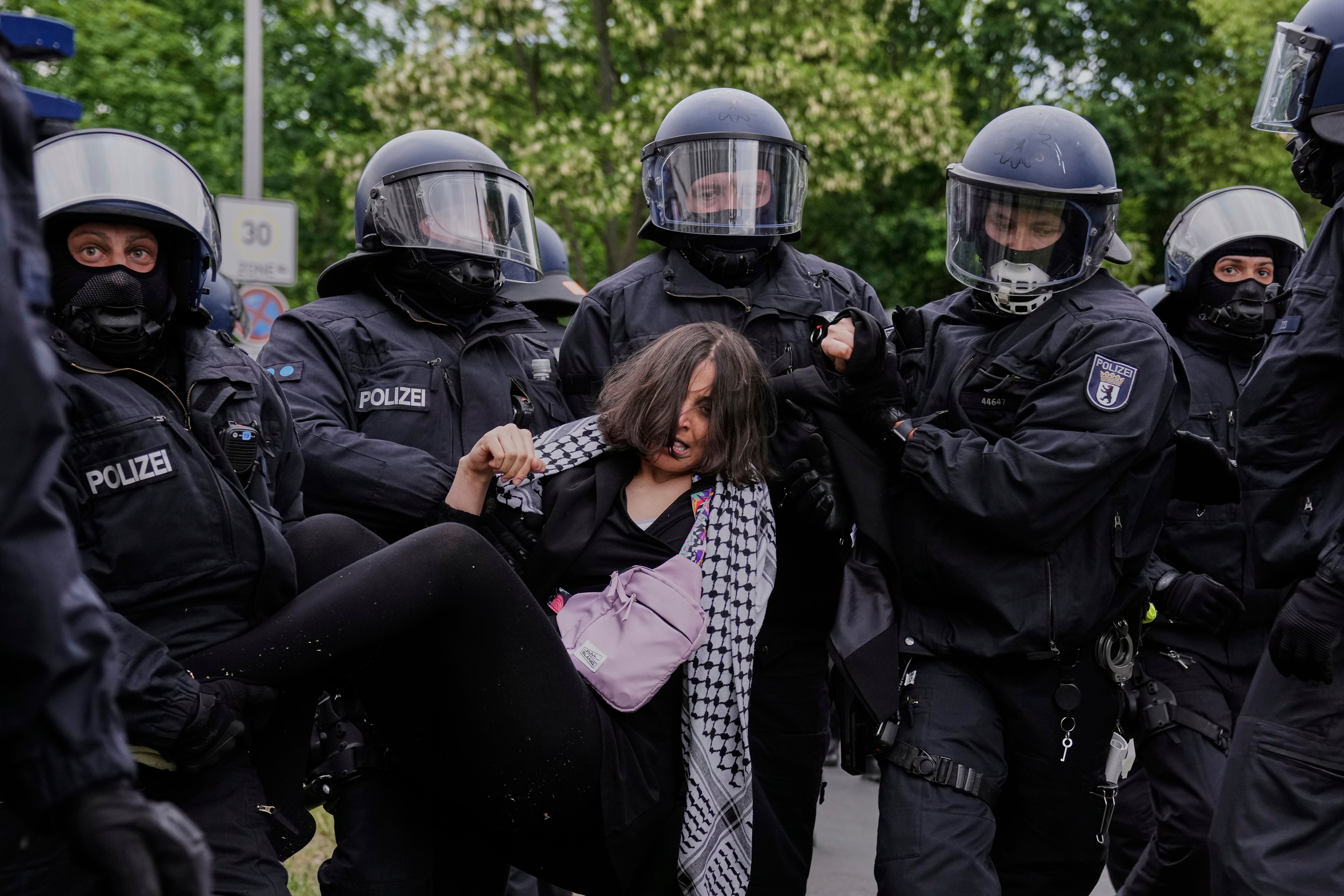 Germany Israel Palestinians Europe Protests