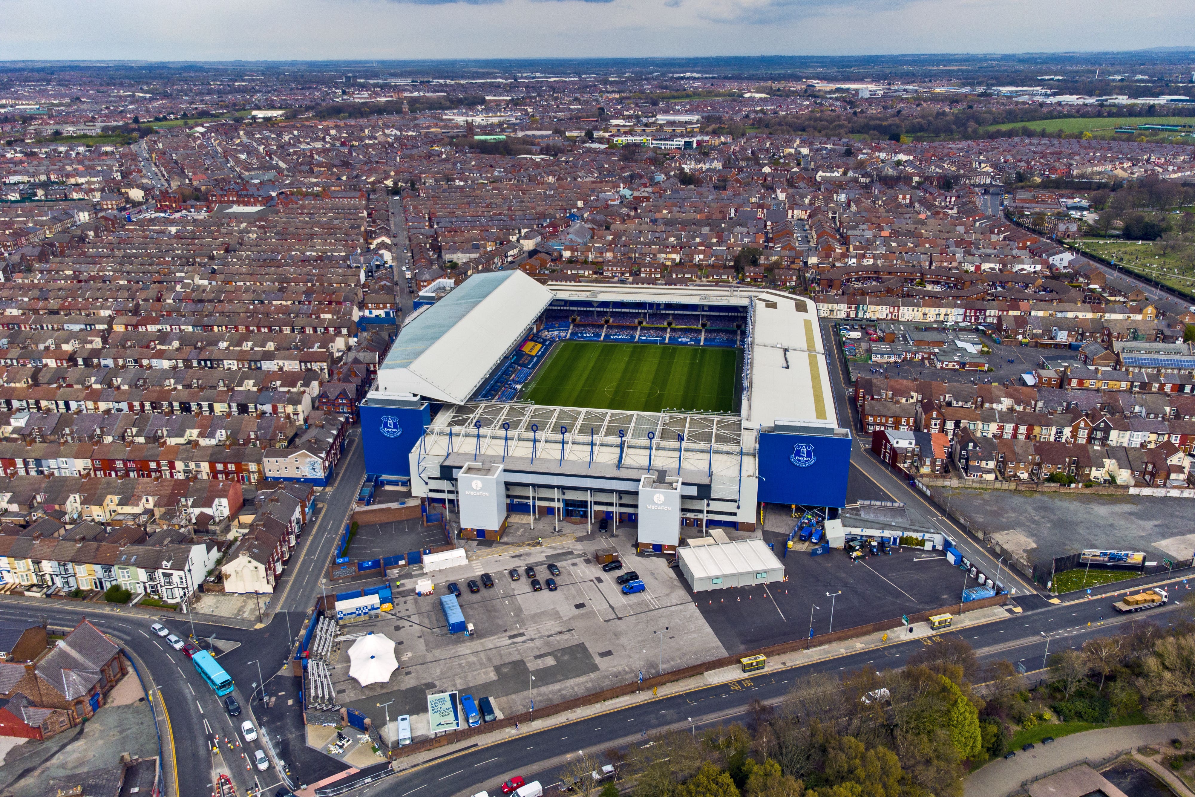 Everton’s men will play their final match at Goodison Park after 133 years (Peter Byrne/PA)