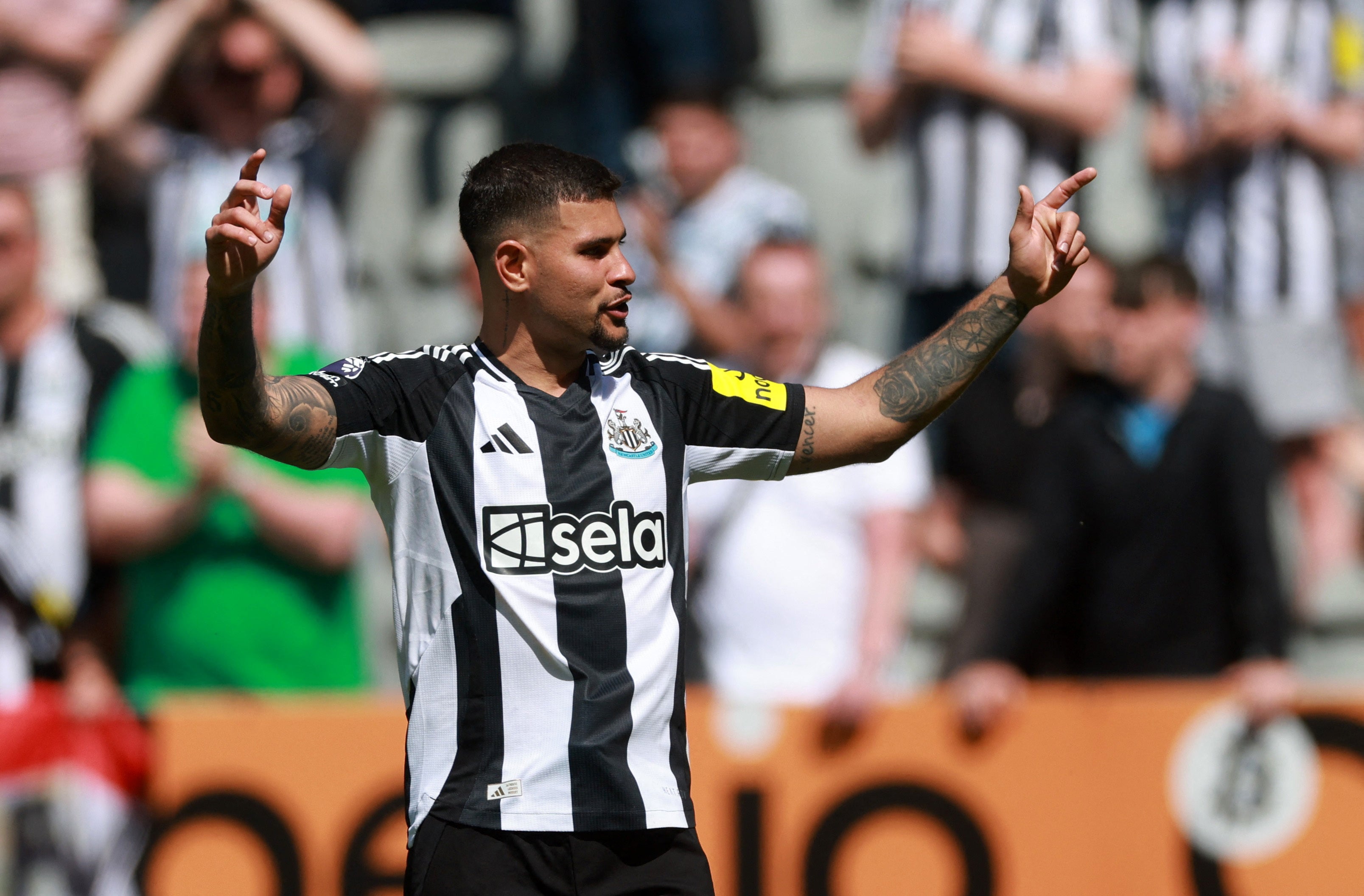 Newcastle's captain Bruno Guimaraes is also of interest to other clubs in the Premier League