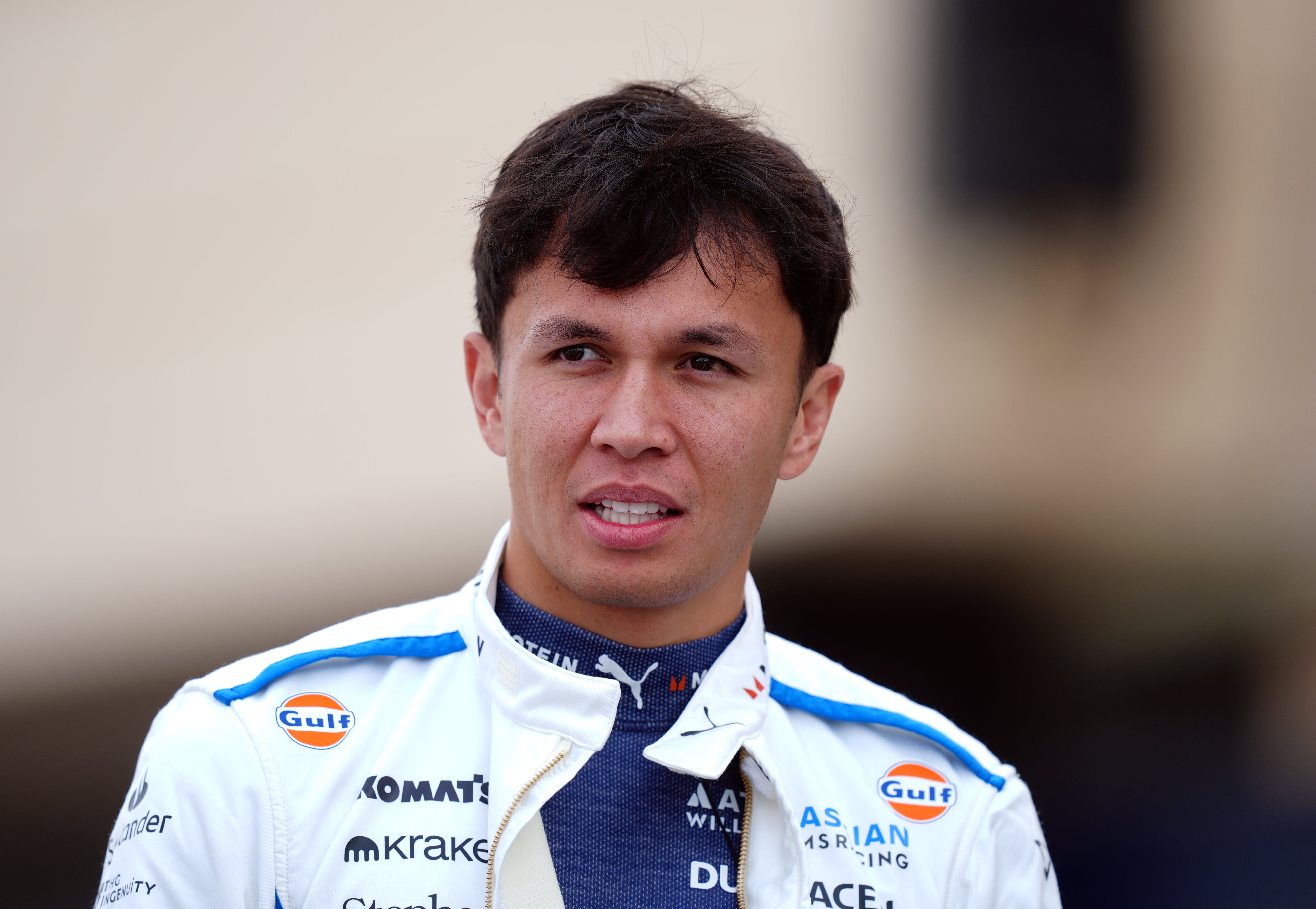 Thai driver Alex Albon has given his backing to the bid