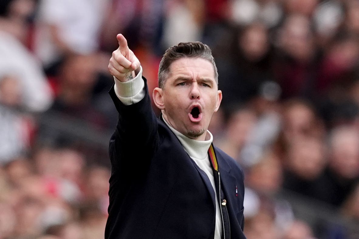Manchester United boss Marc Skinner has challenged his players to show their rebellious side against Chelsea in the Women’s FA Cup final (Martin Rickett/PA)