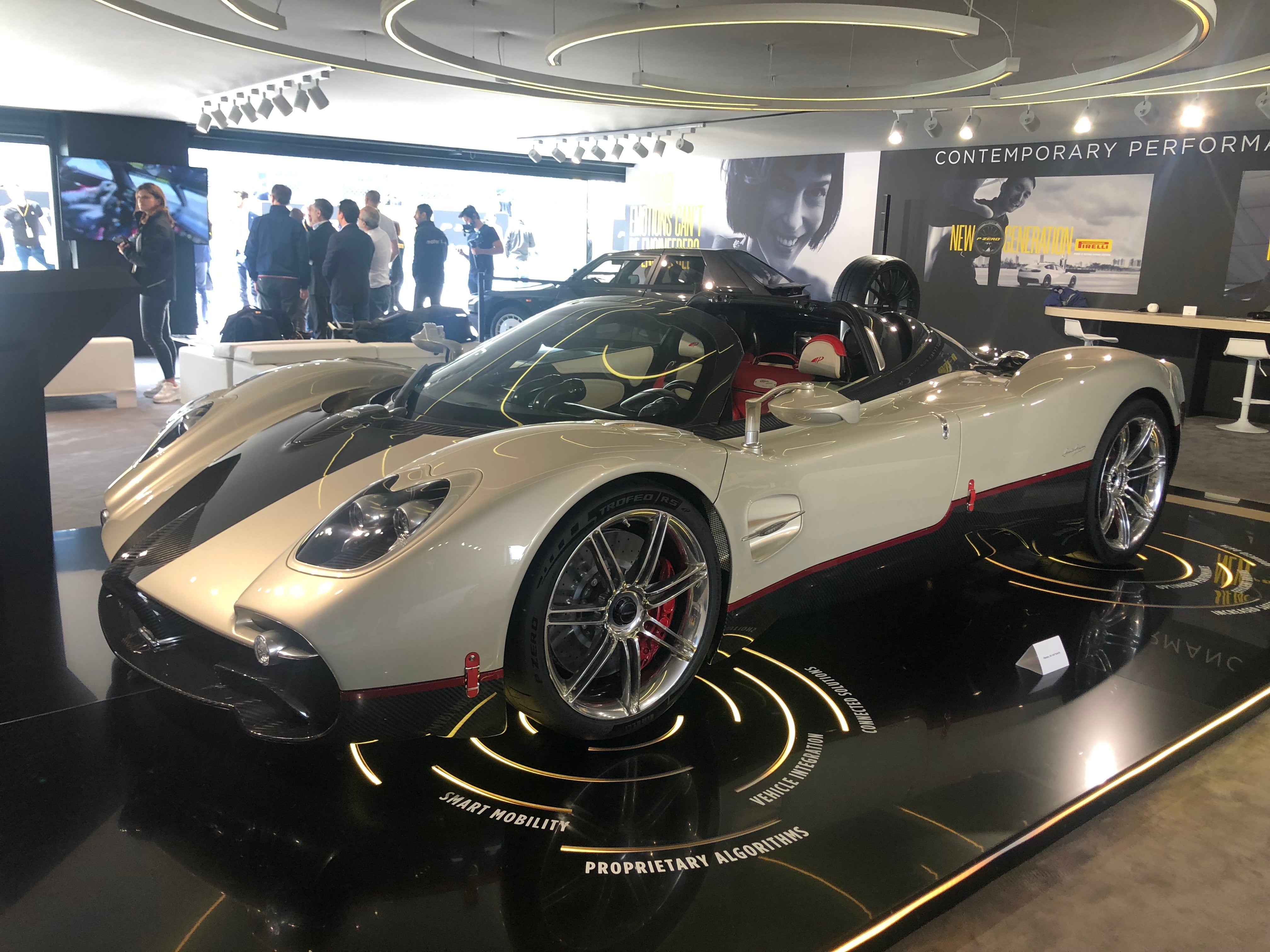 The Utopia, sporting the latest ‘smart’ tyre by Pirelli