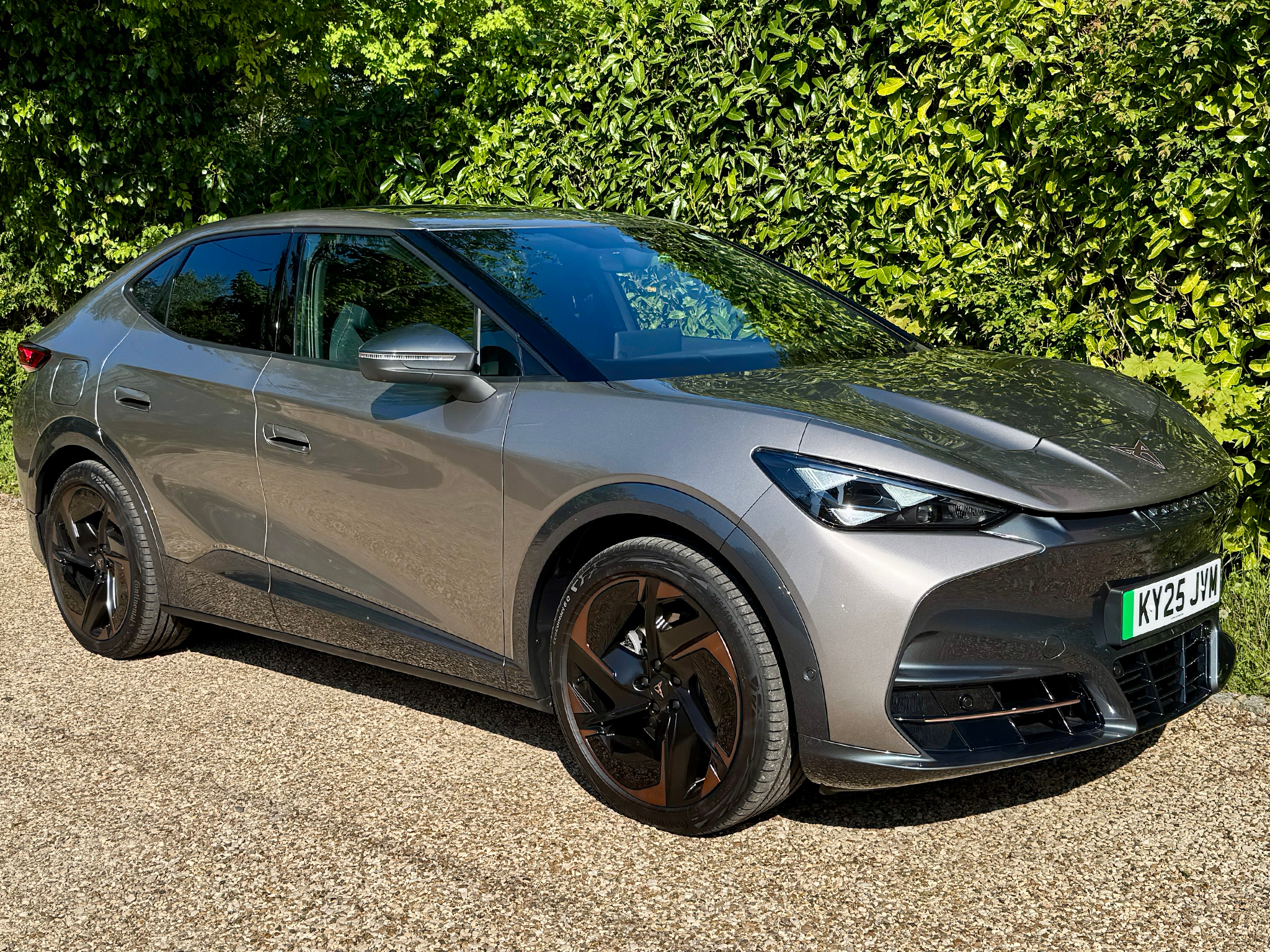 The Tavascan comes with just one 77kW battery option