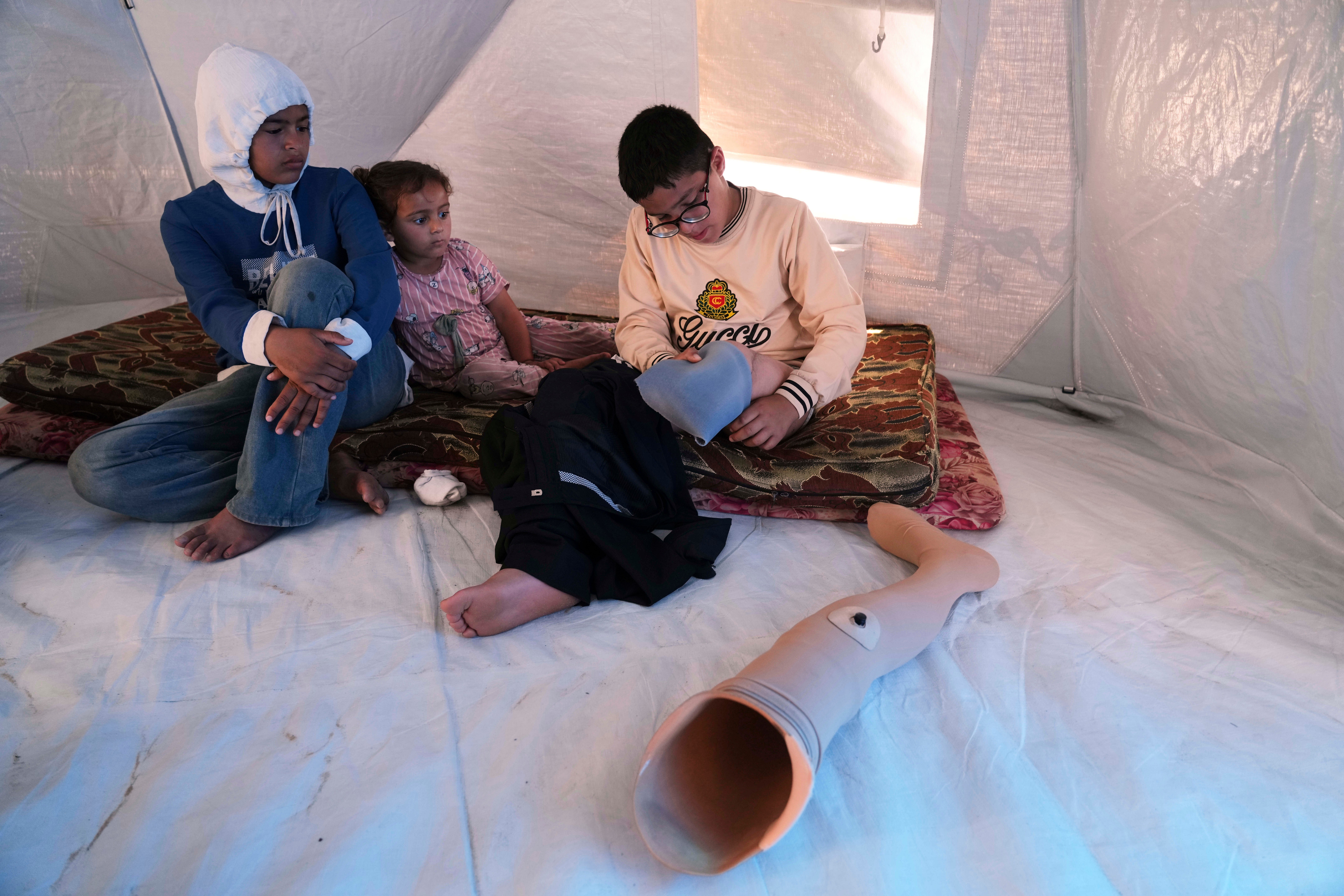 Mideast Wars Sick Children