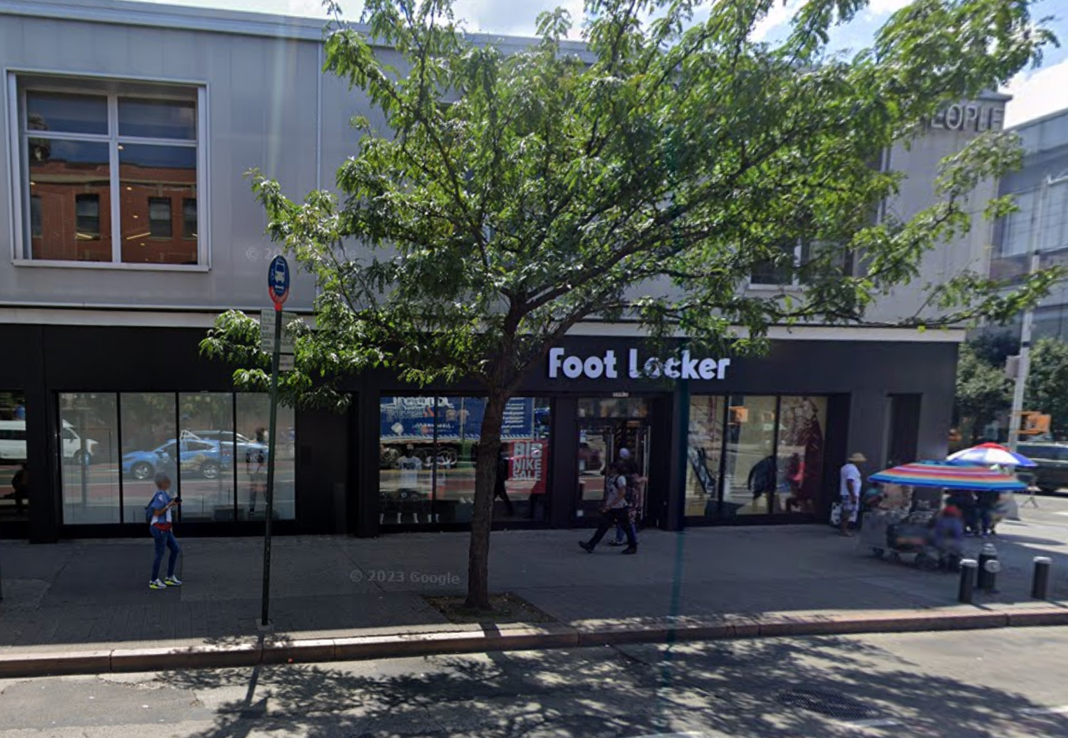 The alleged harassment occurred at a Foot Locker on West 125th Street in Harlem, according to a lawsuit filed by Manhattan couple Christian Leitch and Brian Williams