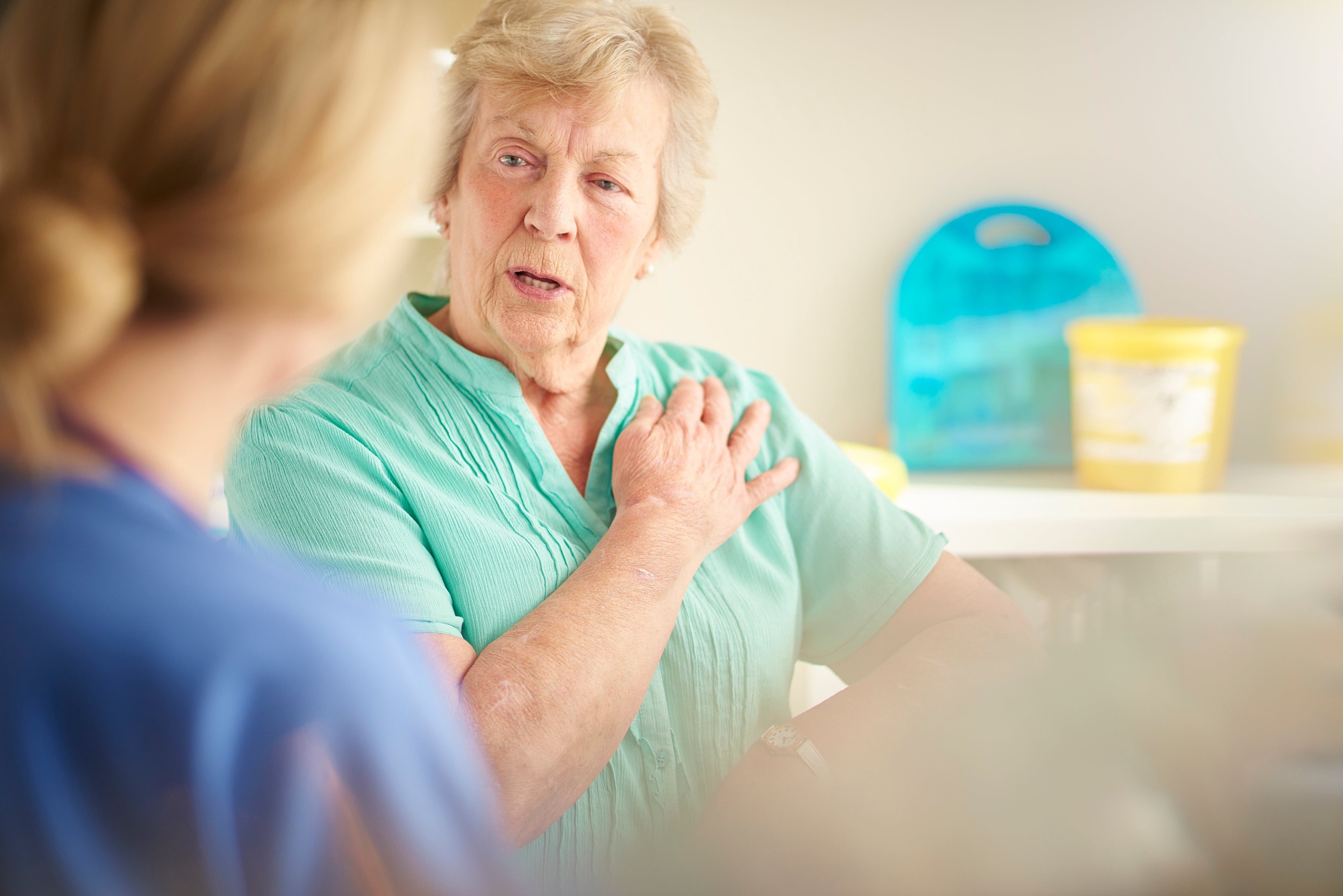 Talking to a doctor might help
