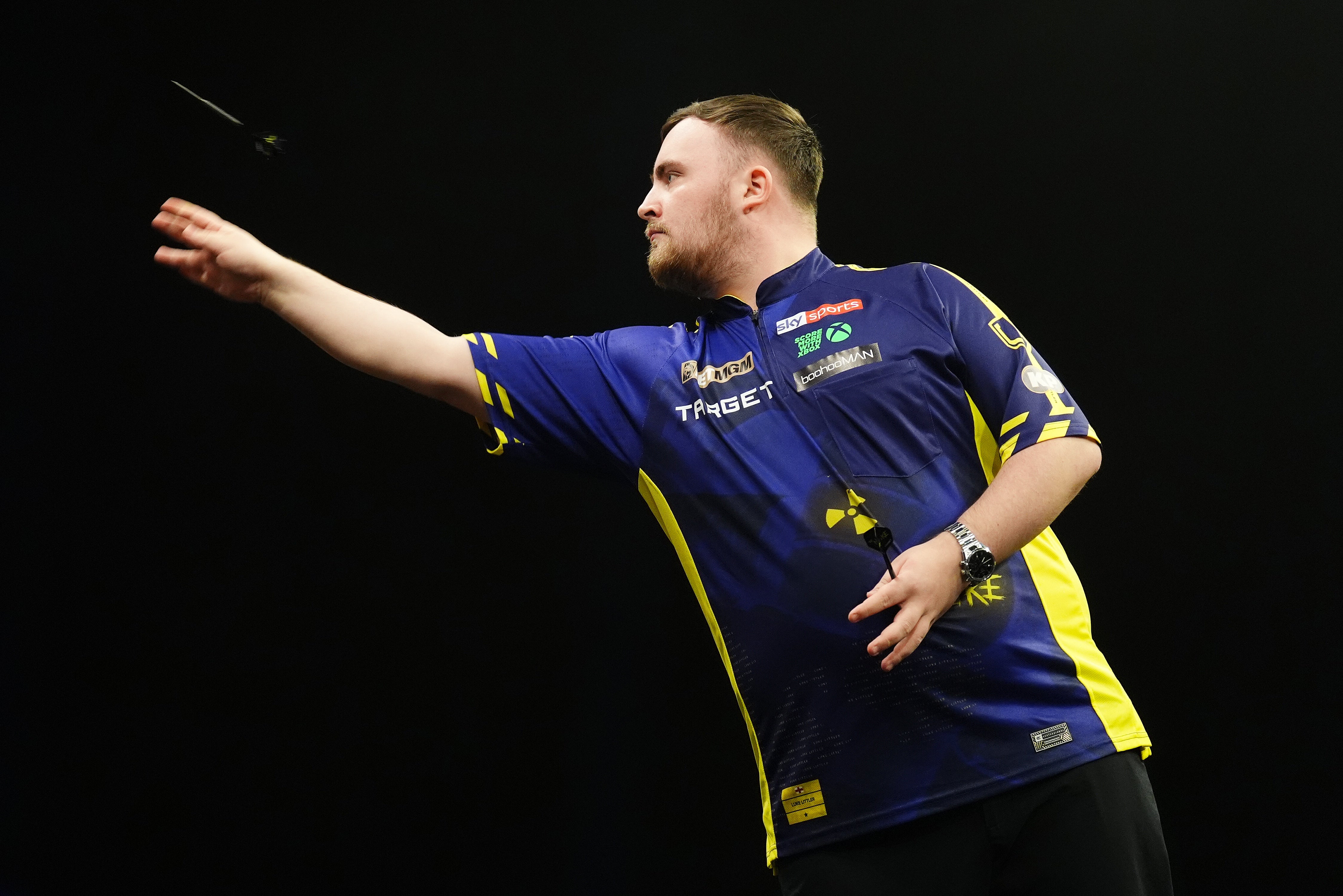 <p>Luke Littler secured the top spot in the seeded rankings for the Premier League Darts play-offs this month</p>