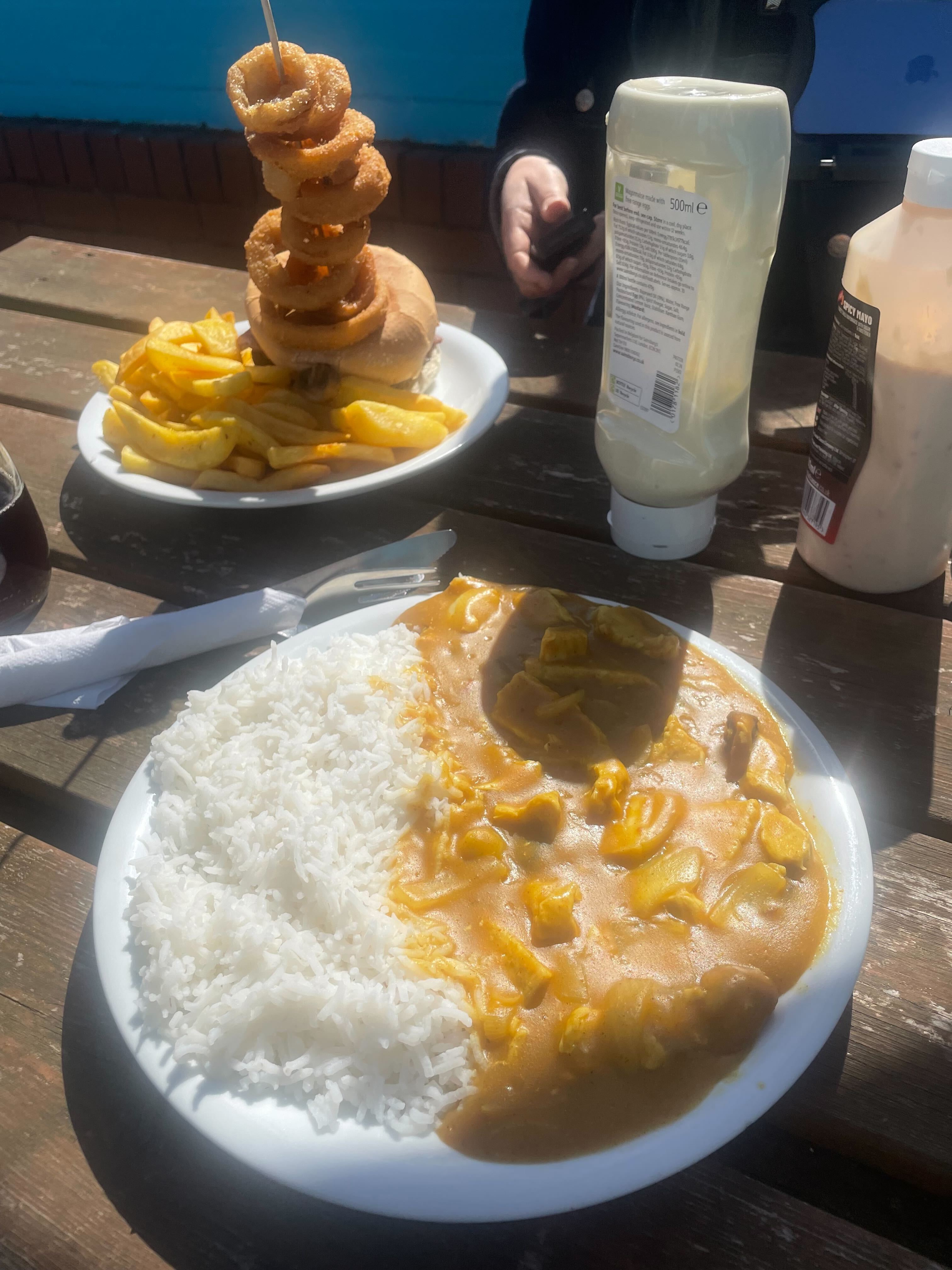 The £3.50 curry that went viral on social media alongside the Blackpool Tower sized burger