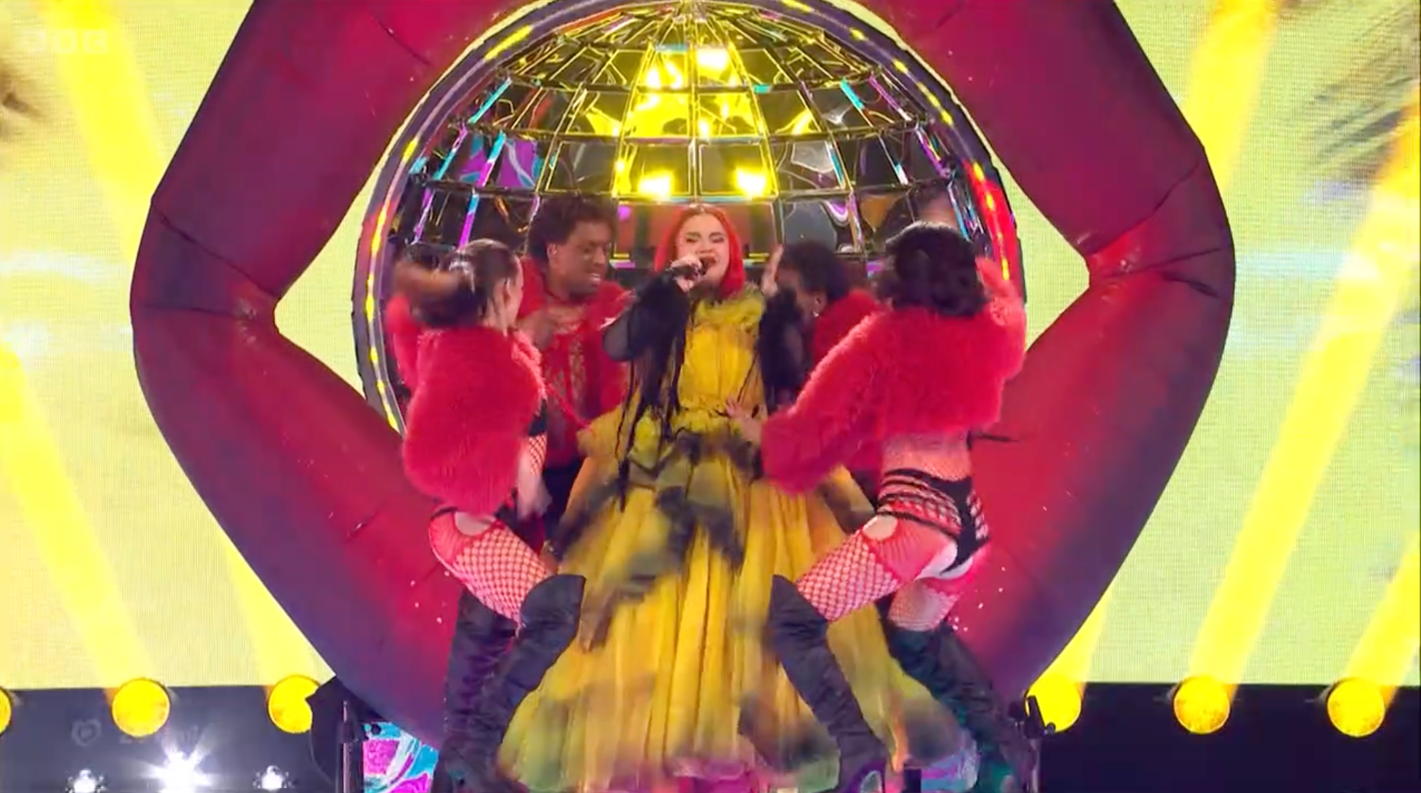 Malta performs during Eurovision finals 2025. Years