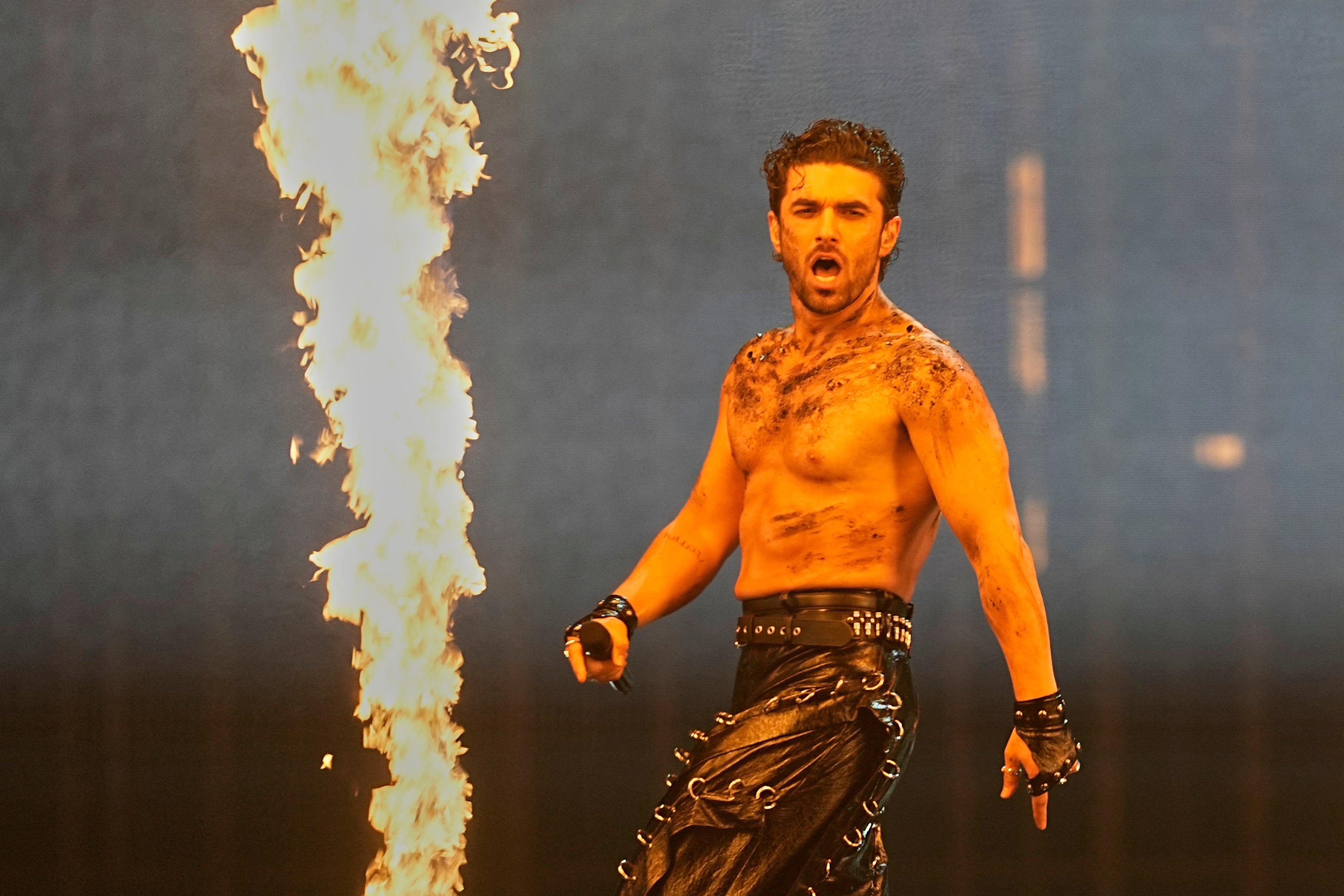 JP from Armenia performed by the song 'Survivor'