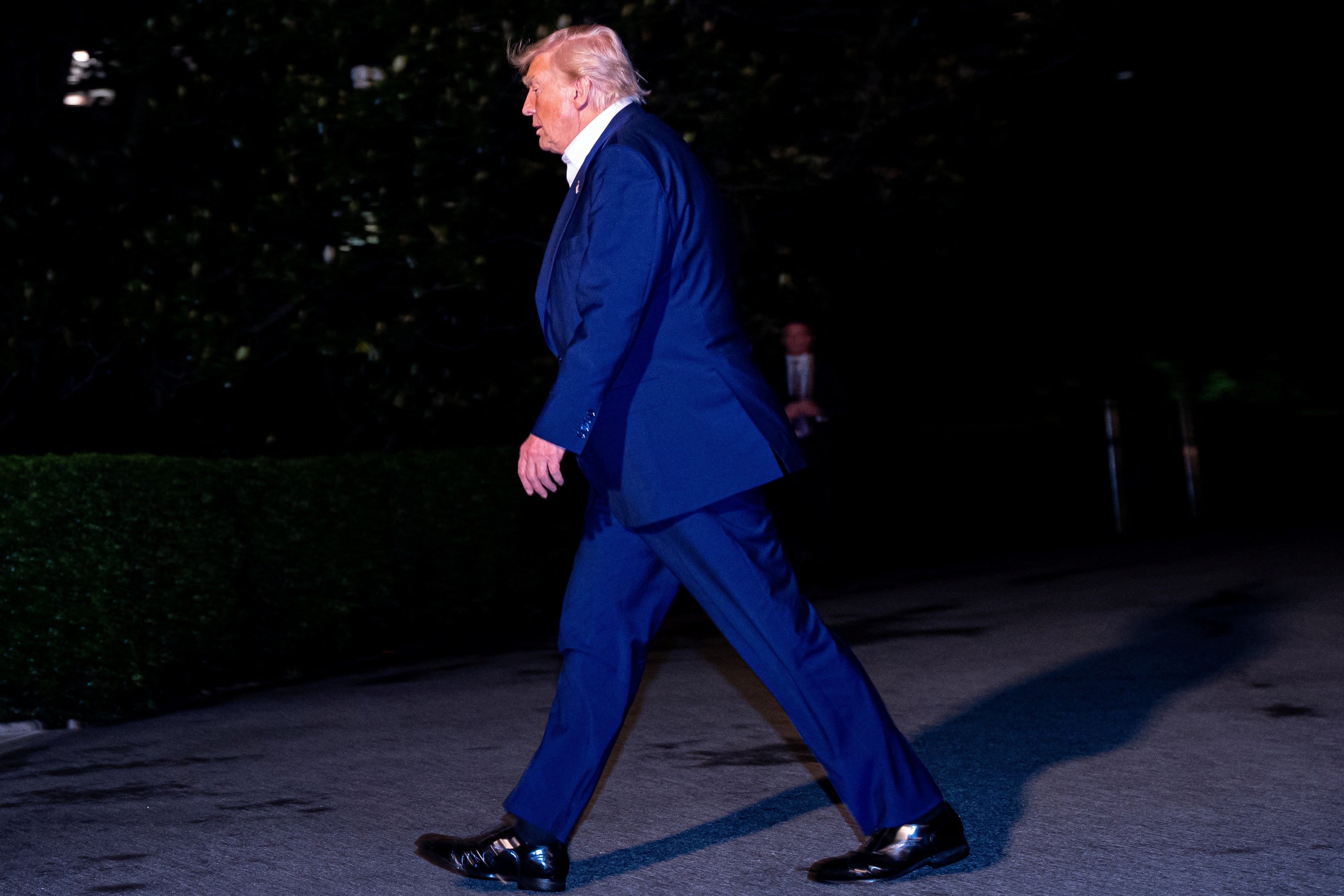 Trump heads into the White House after his Middle East tour