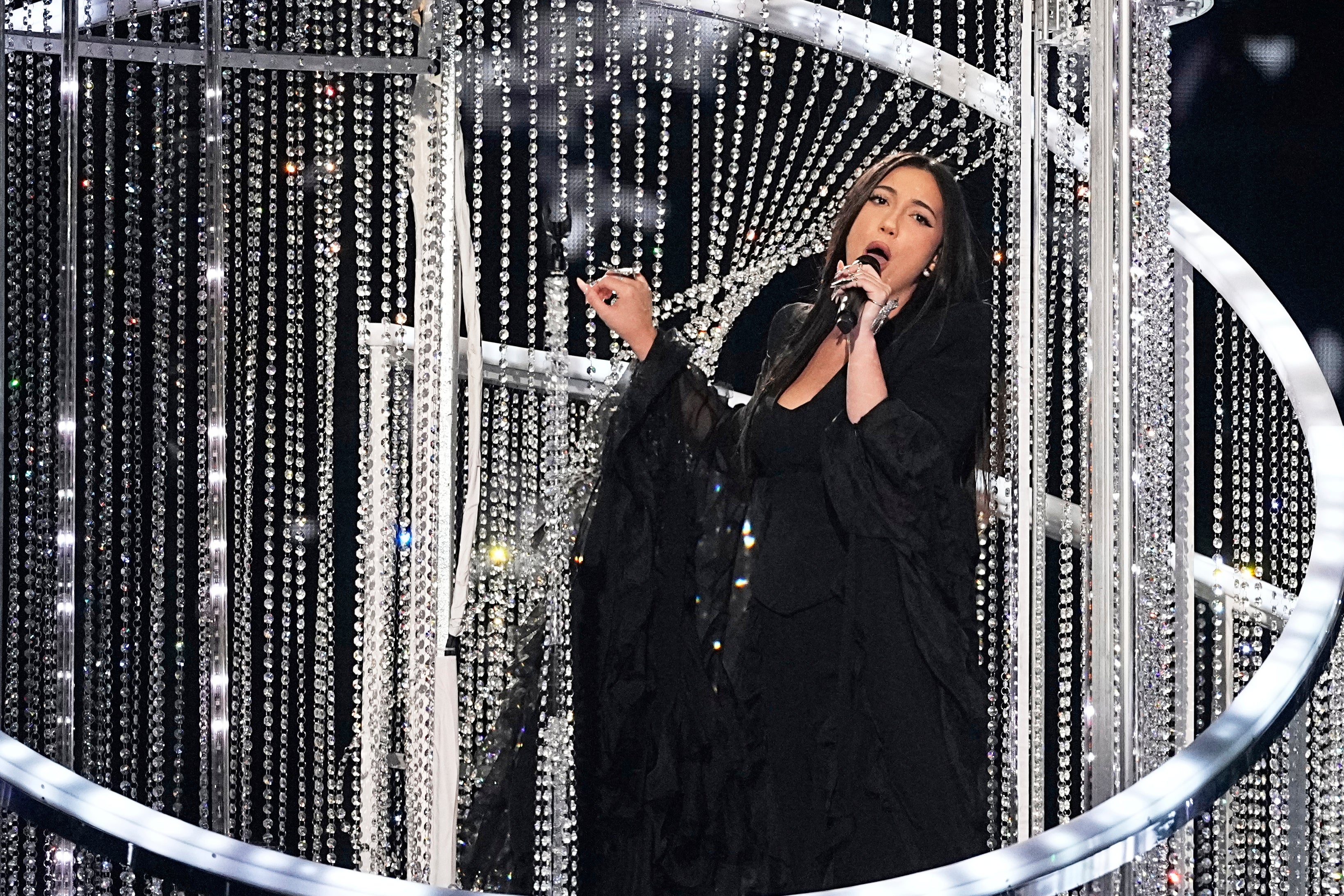 <p>Israel’s Yuval Raphael came second in this year’s Eurovision contest</p>