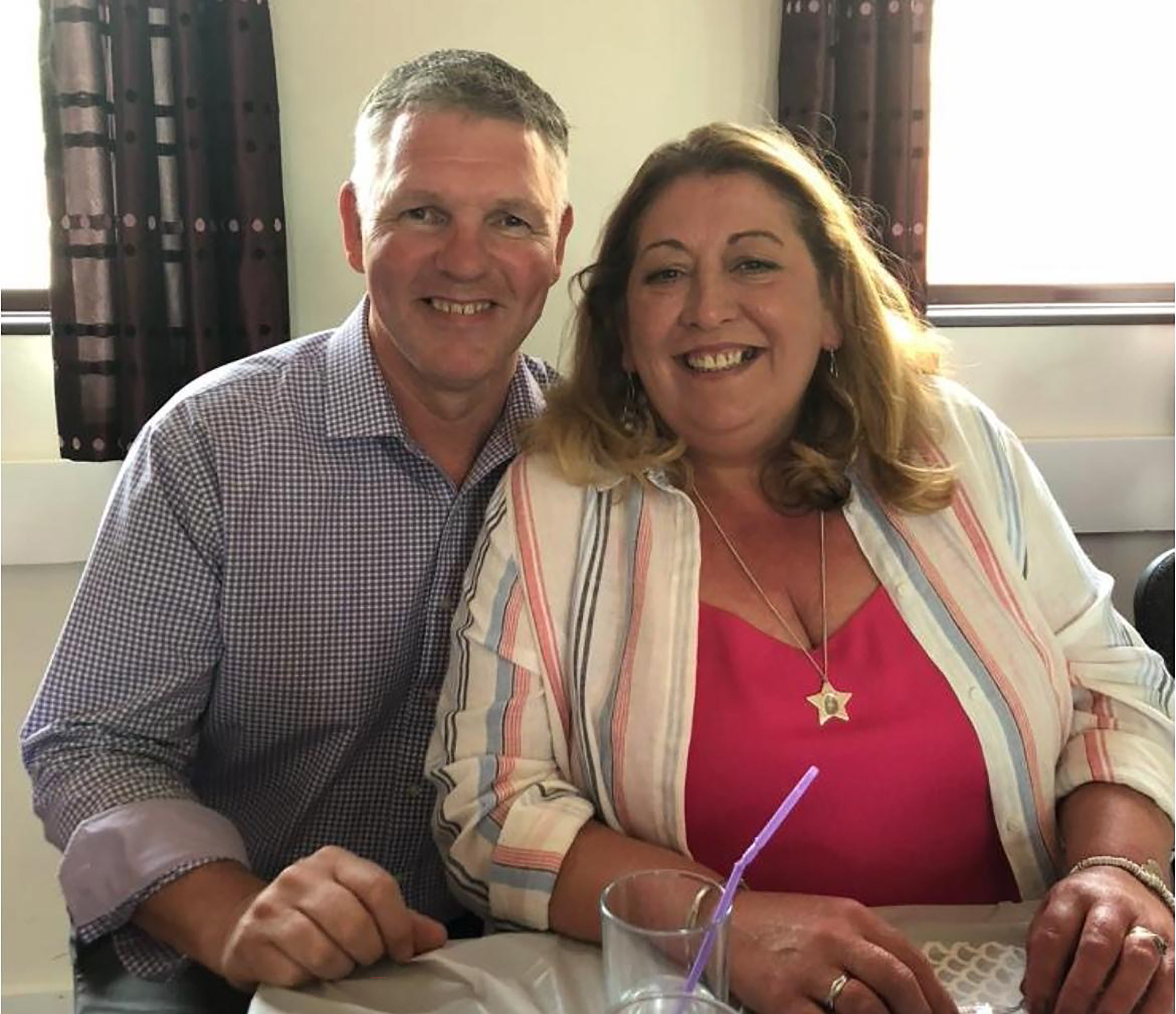 Craig Murray and his wife Linda, who died in May 2024