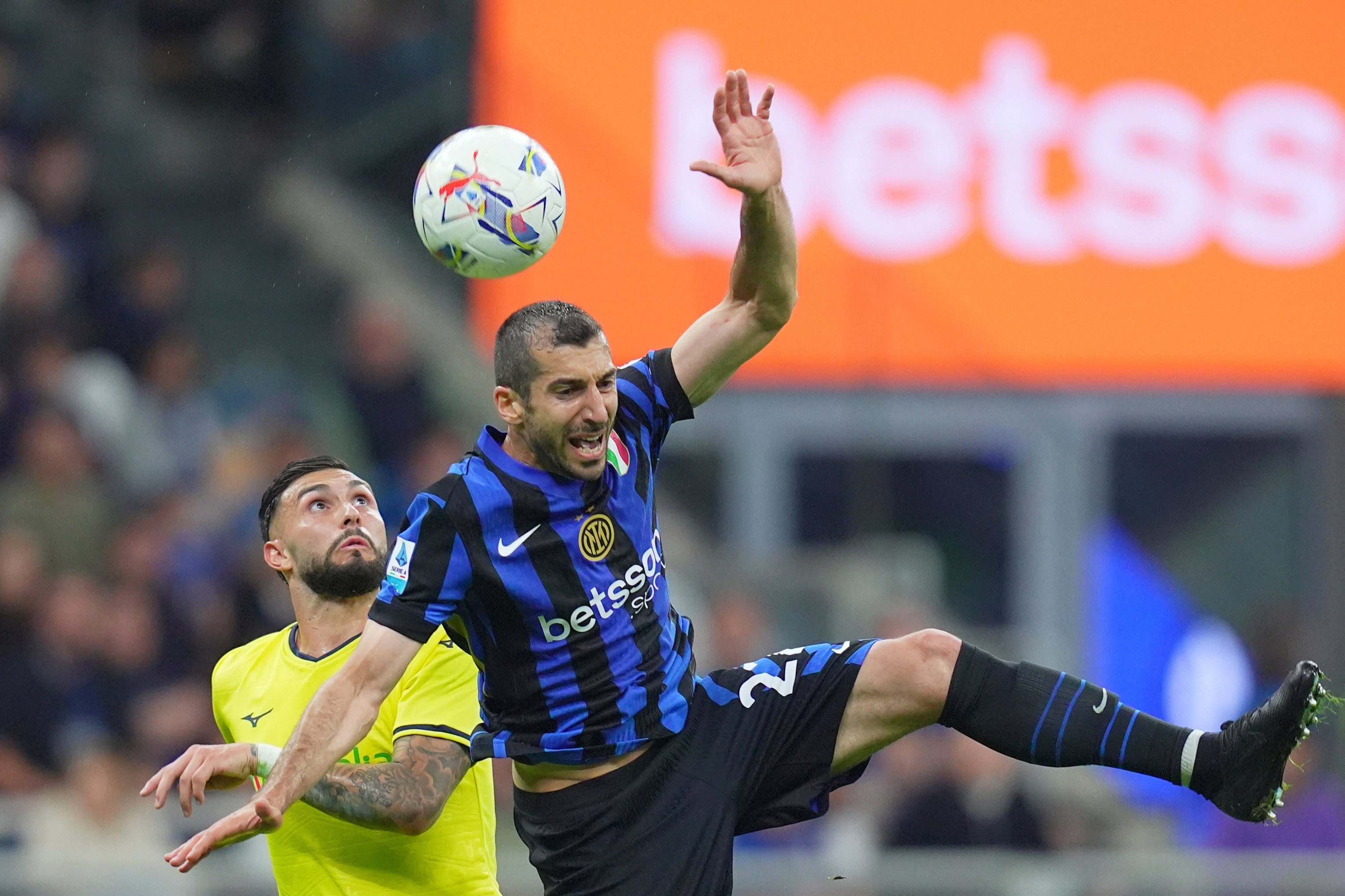 Henrik Mkhitaryan is a key player in Inter’s midfield