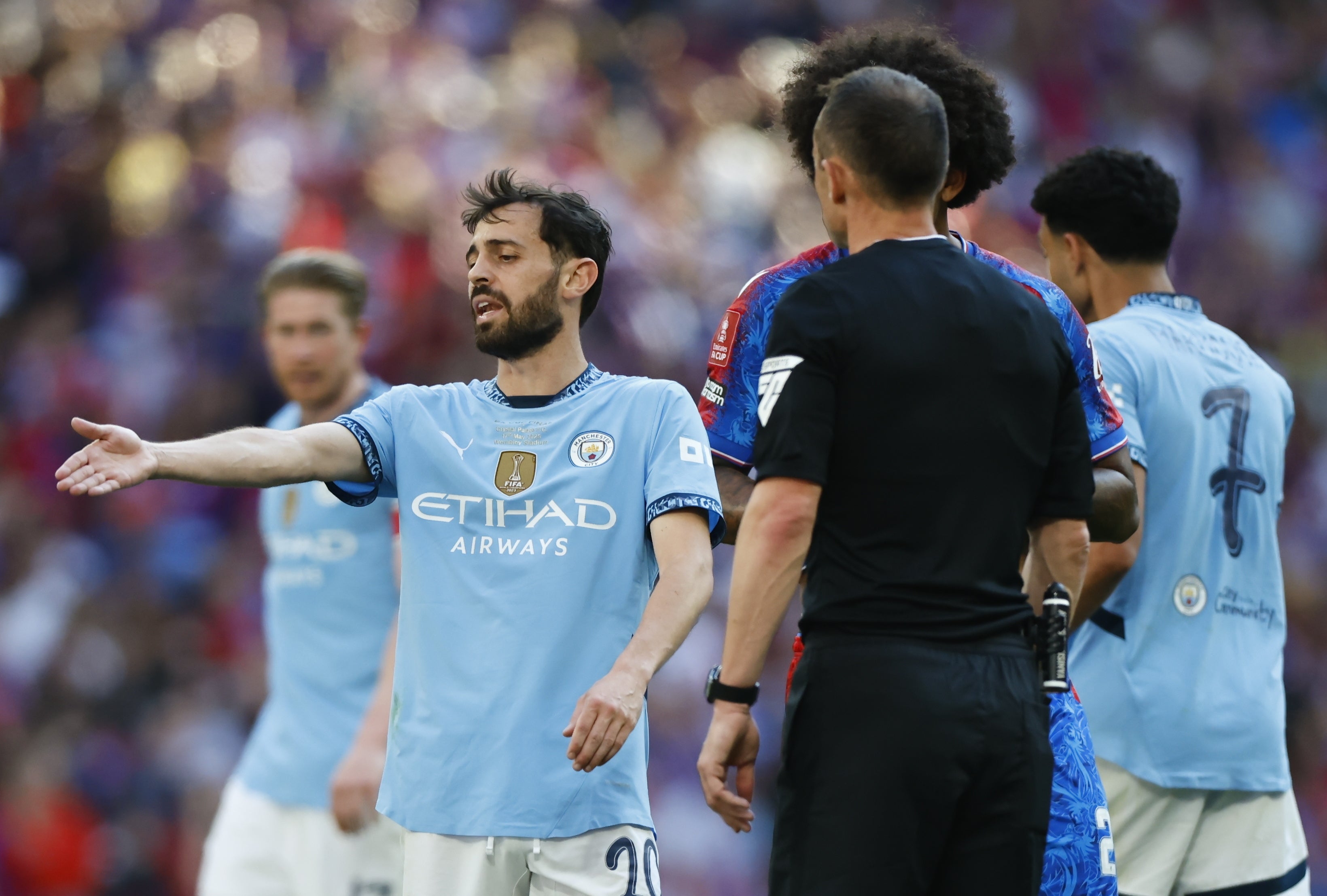 Bernardo Silva is frustrated by the 'lack of warriors' in Man City squad