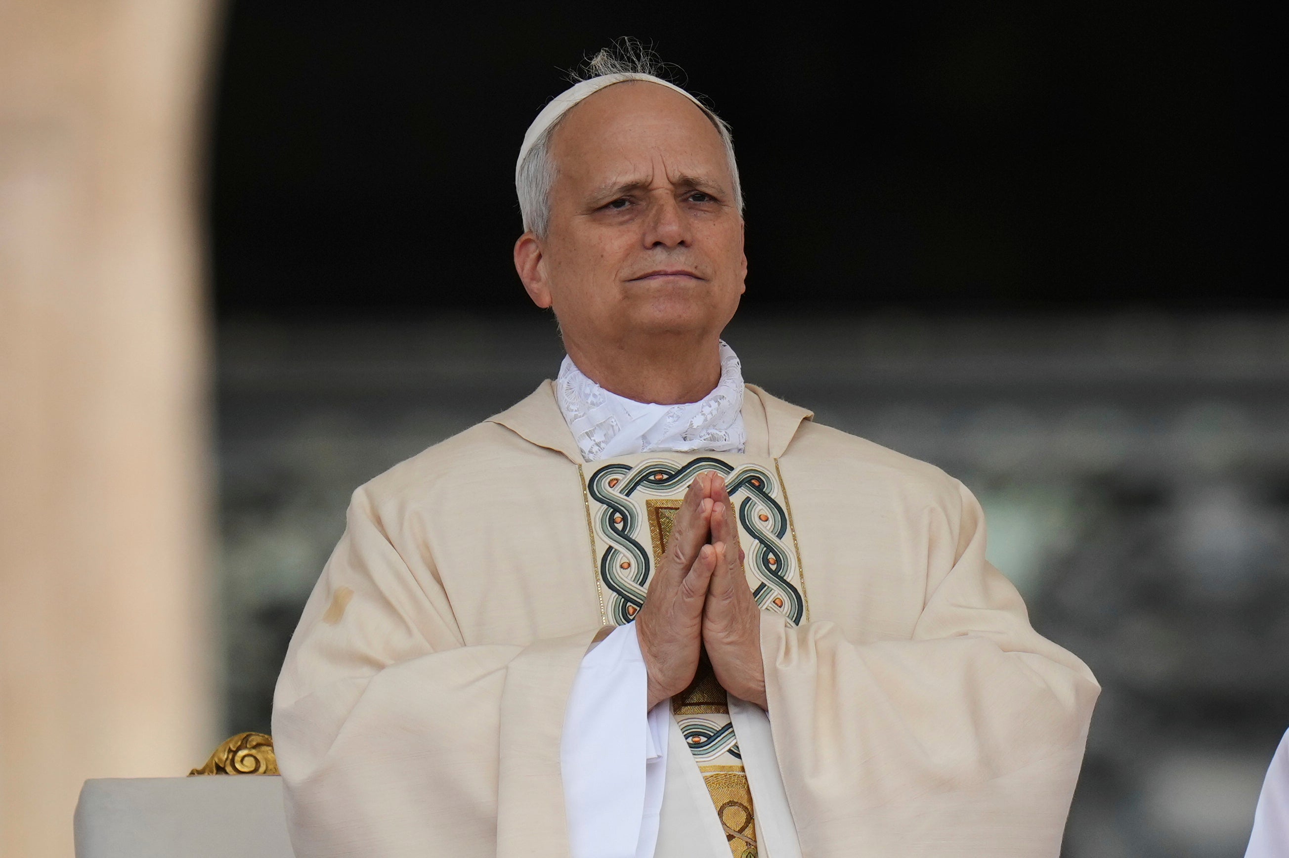 Pope Leo XIV's holds mass during the formal inauguration of his pontificate in St Peter’s Square