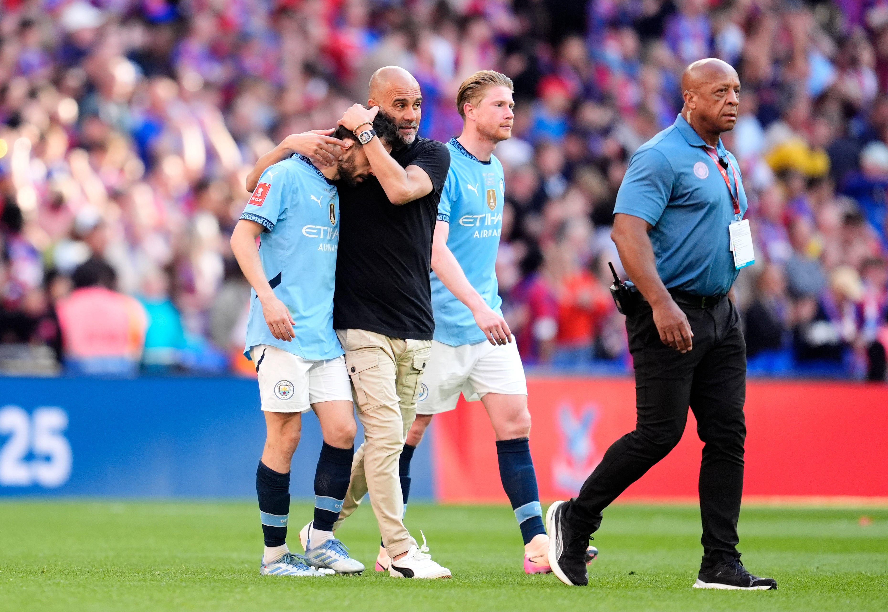After a trophyless campaign Bernardo Silva says Man City need to 'raise their levels' again