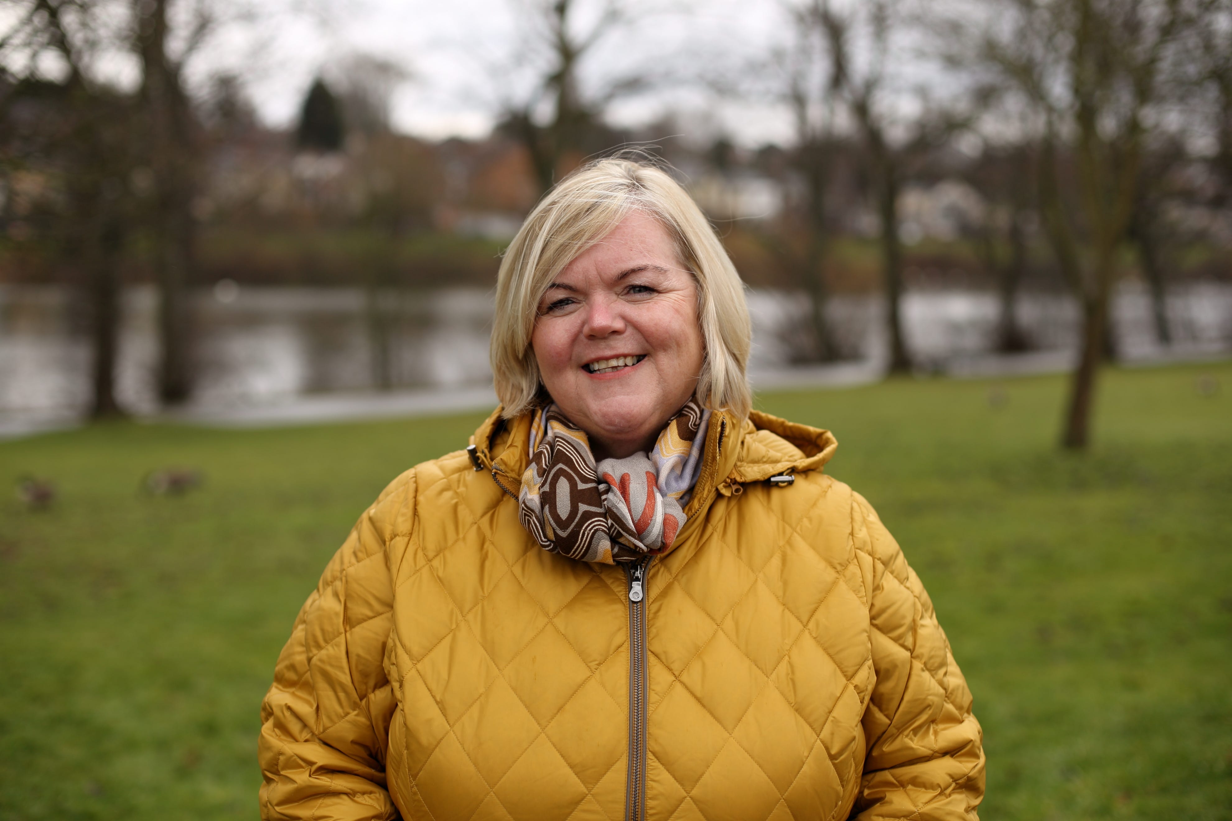 Kelly Williams, 55, from Birmingham had two strokes in 2017 which left her with aphasia and unable to say her own name for three years (Stroke Association/PA)