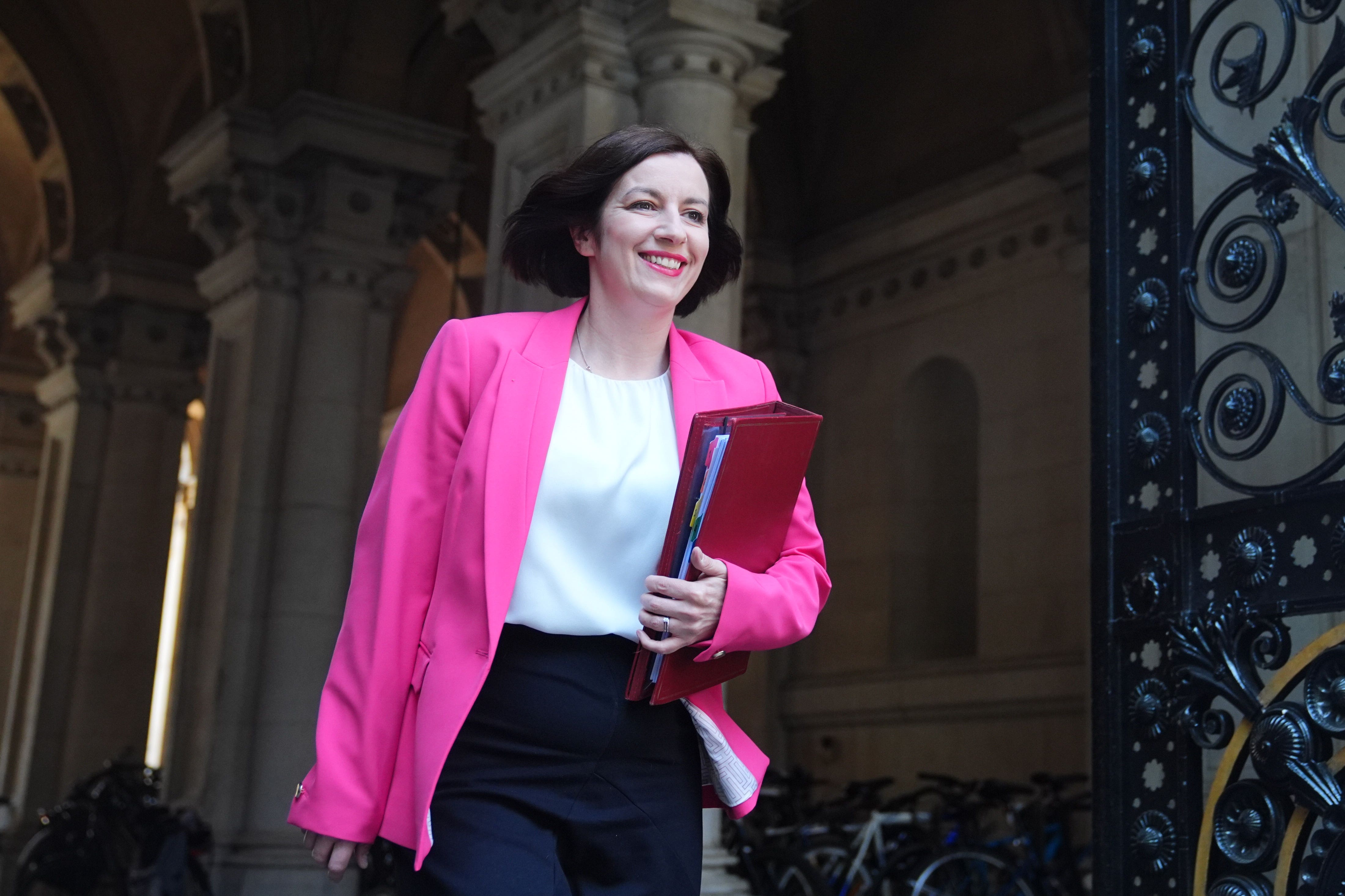 Bridget Phillipson will argue that AI is ‘the most important challenge for global education in a generation’ (James Manning/PA)