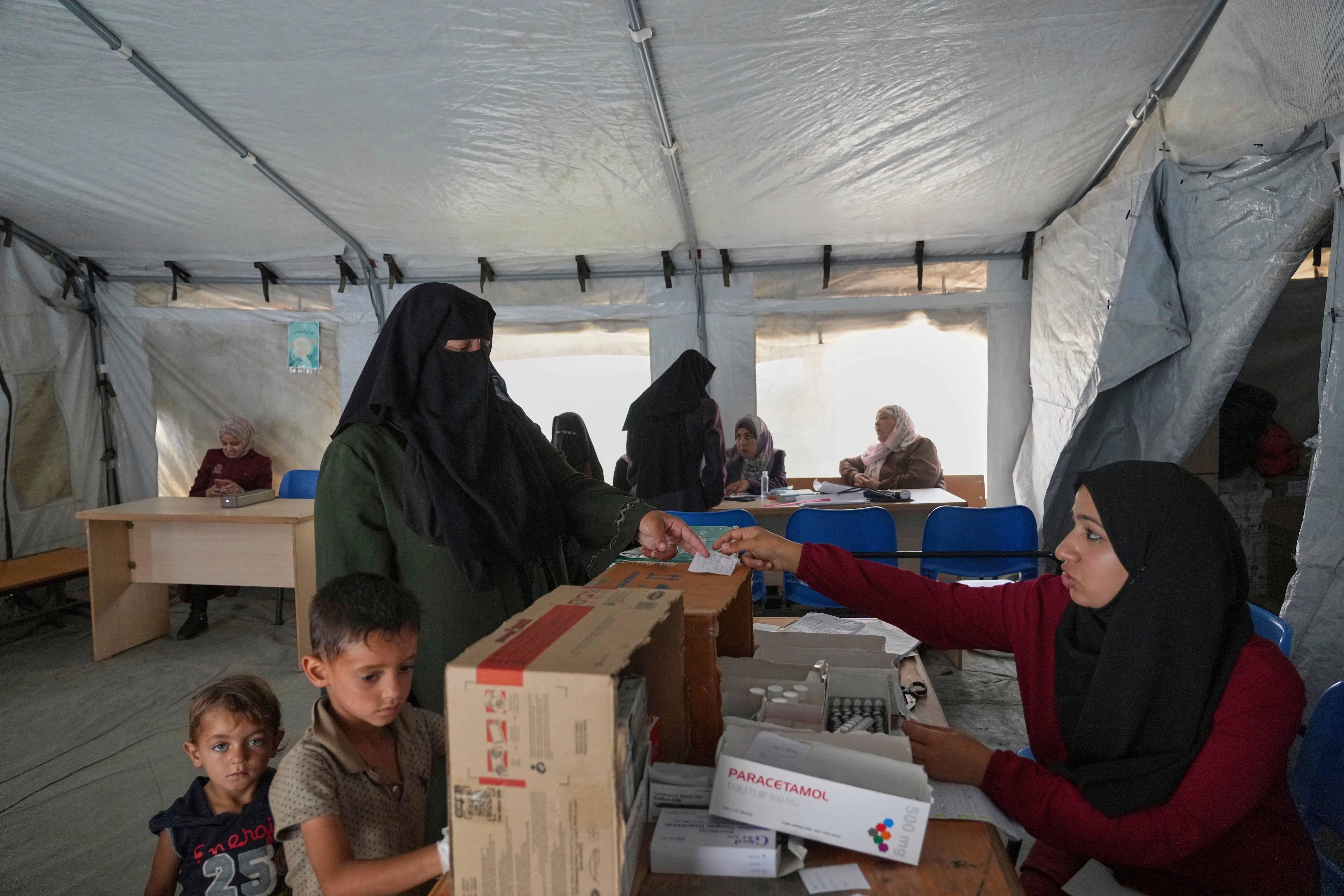 Mideast Wars Gaza Aid Groups