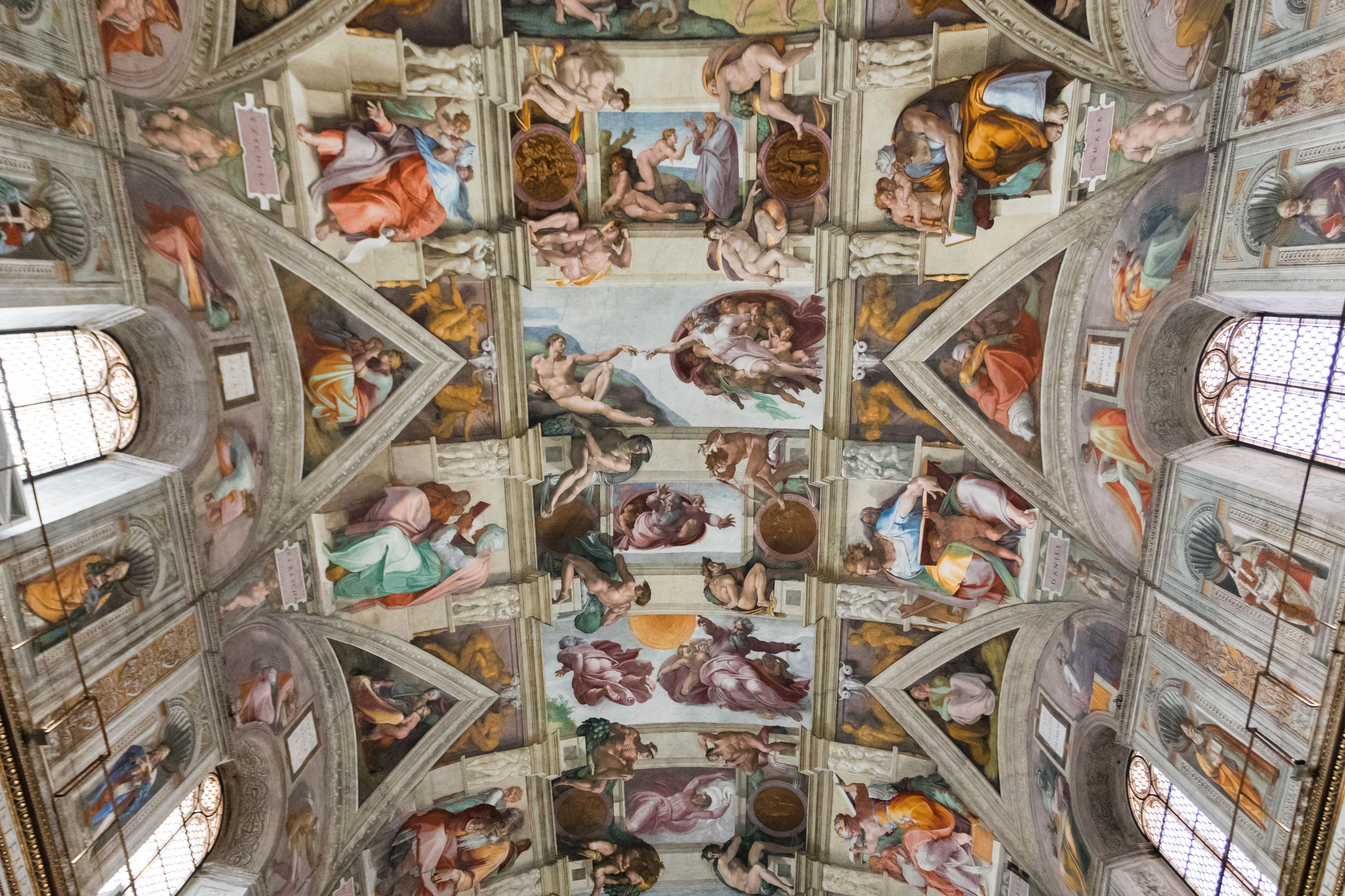 Michelangelo’s masterpiece: the ceiling of the Sistine Chapel - one of the world’s greatest cultural treasures