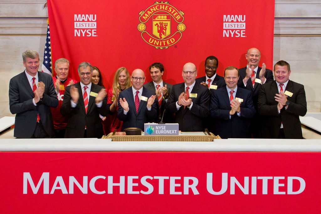 United were listed on the New York Stock Exchange in 2012