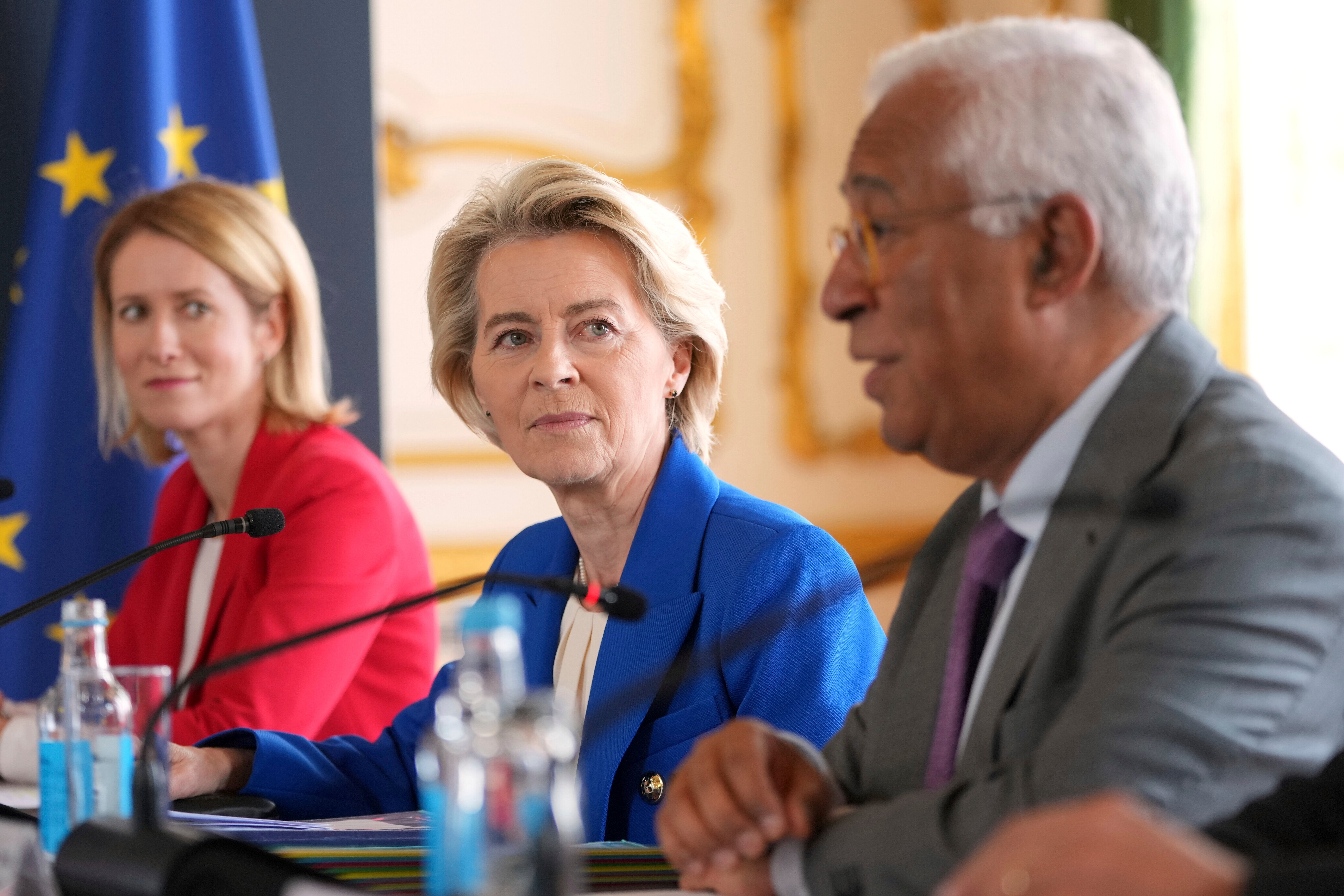 The prime minister welcomed Ursula von der Leyen to London on Monday