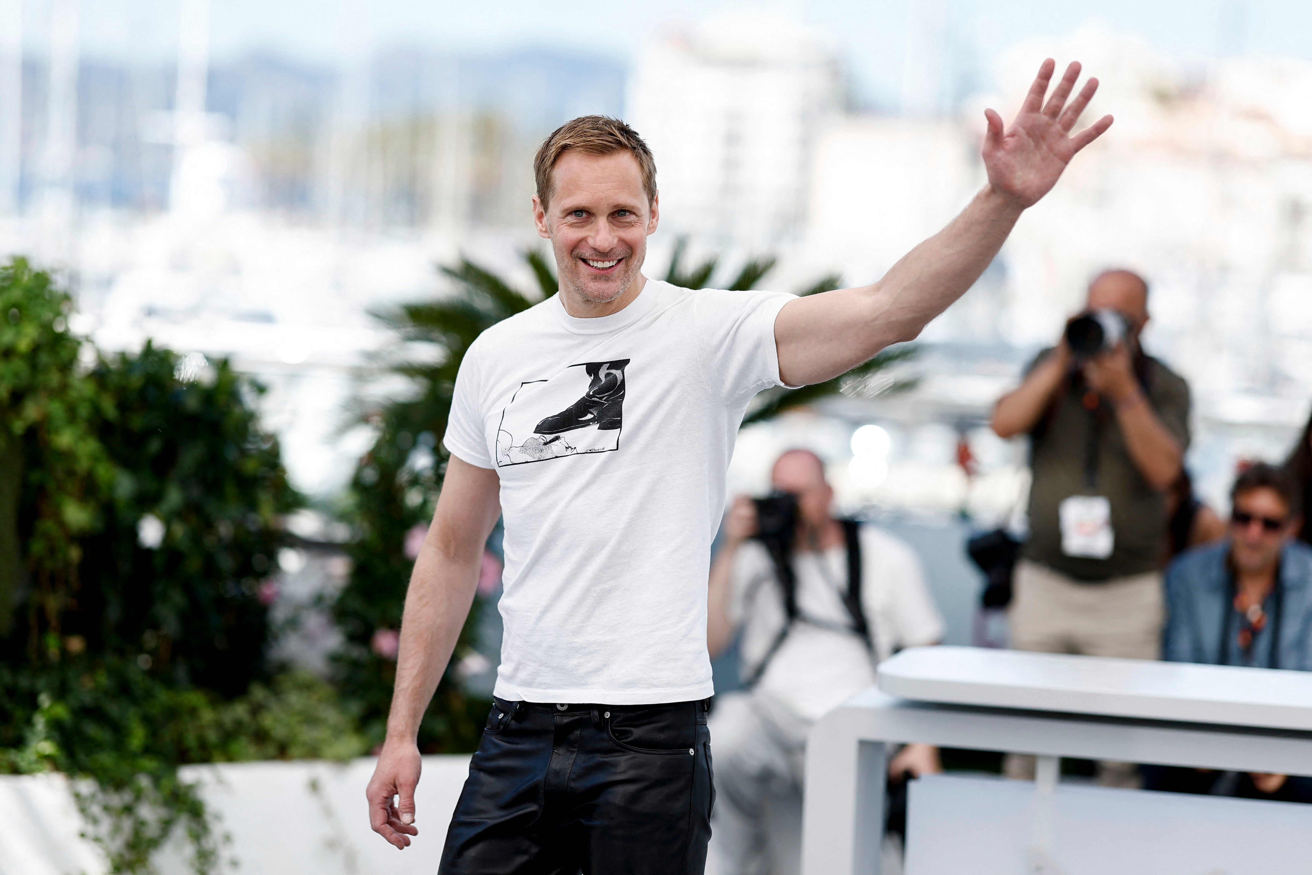 Alexander Skarsgard at the 78th Cannes Film Festival
