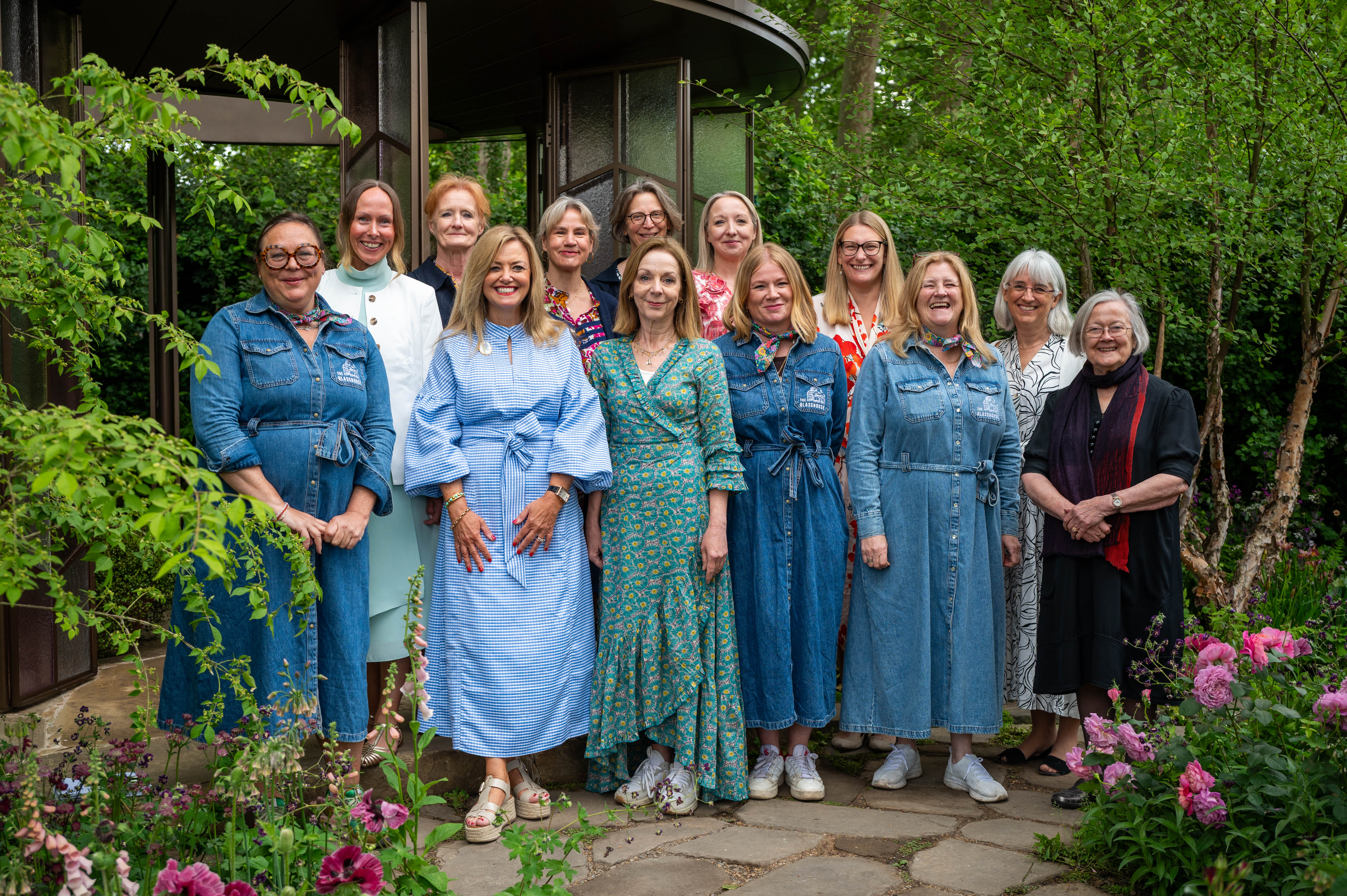 Thompson, Glasshouse founder Kali Kali Hamerton-Stove and Baroness Hale among other members in ‘The Glasshouse Garden’