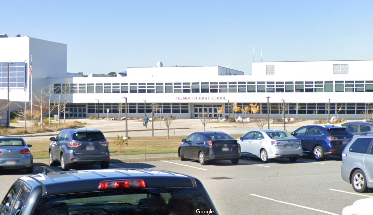 A senior at Falmouth High School was killed in a single-car crash while coming home from prom over the weekend.