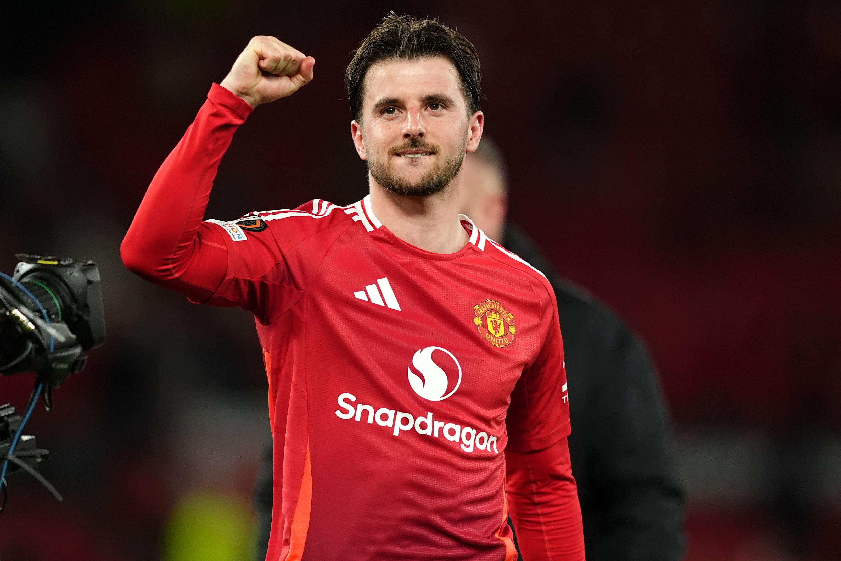 Mason Mount helped Manchester United reach the Europa League final (Martin Rickett/PA)