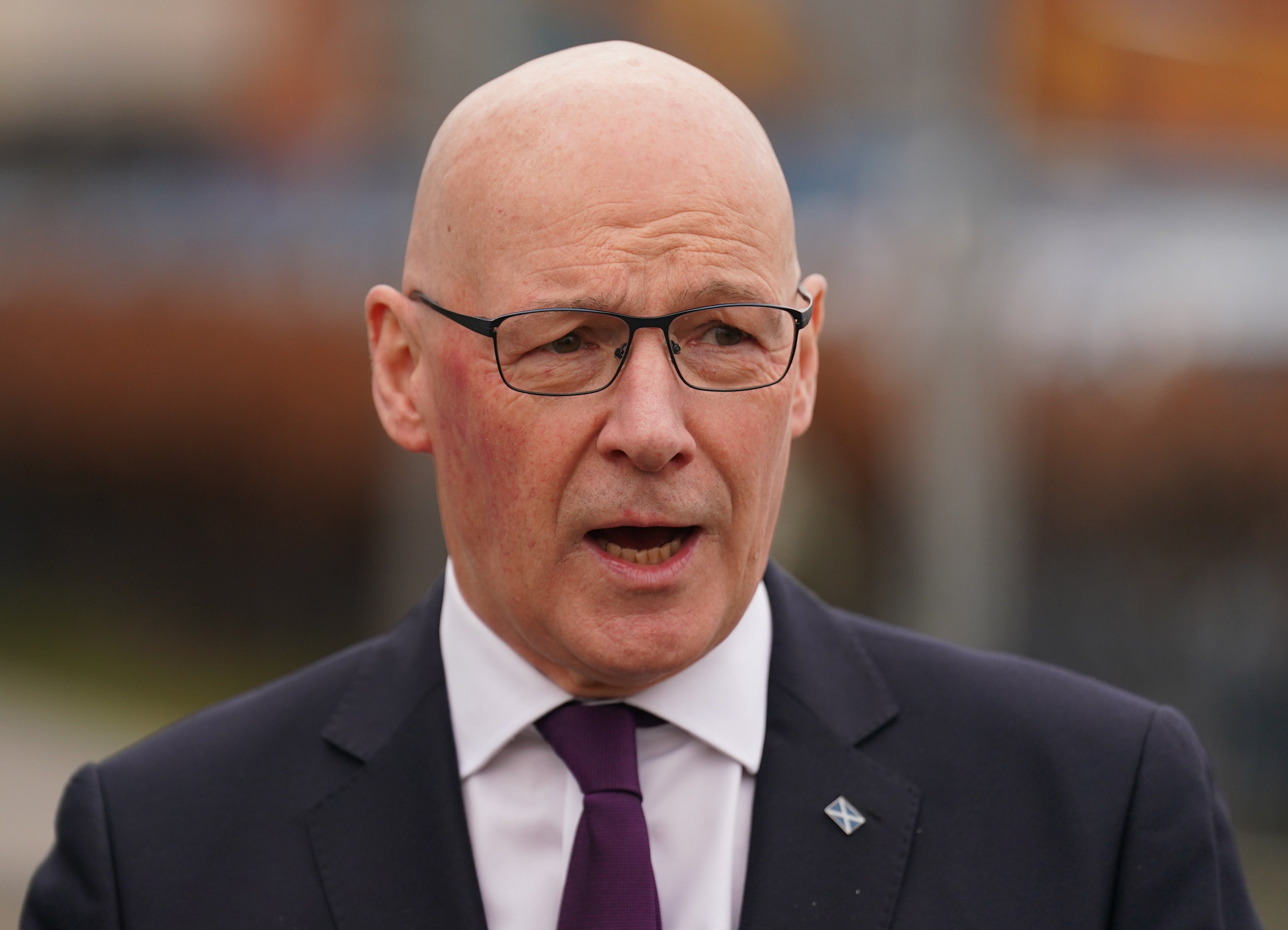 Scottish SNP First Minister John Swinney said the deal showed Scotland is an ‘afterthought’ to UK ministers. (Andrew Milligan/PA)