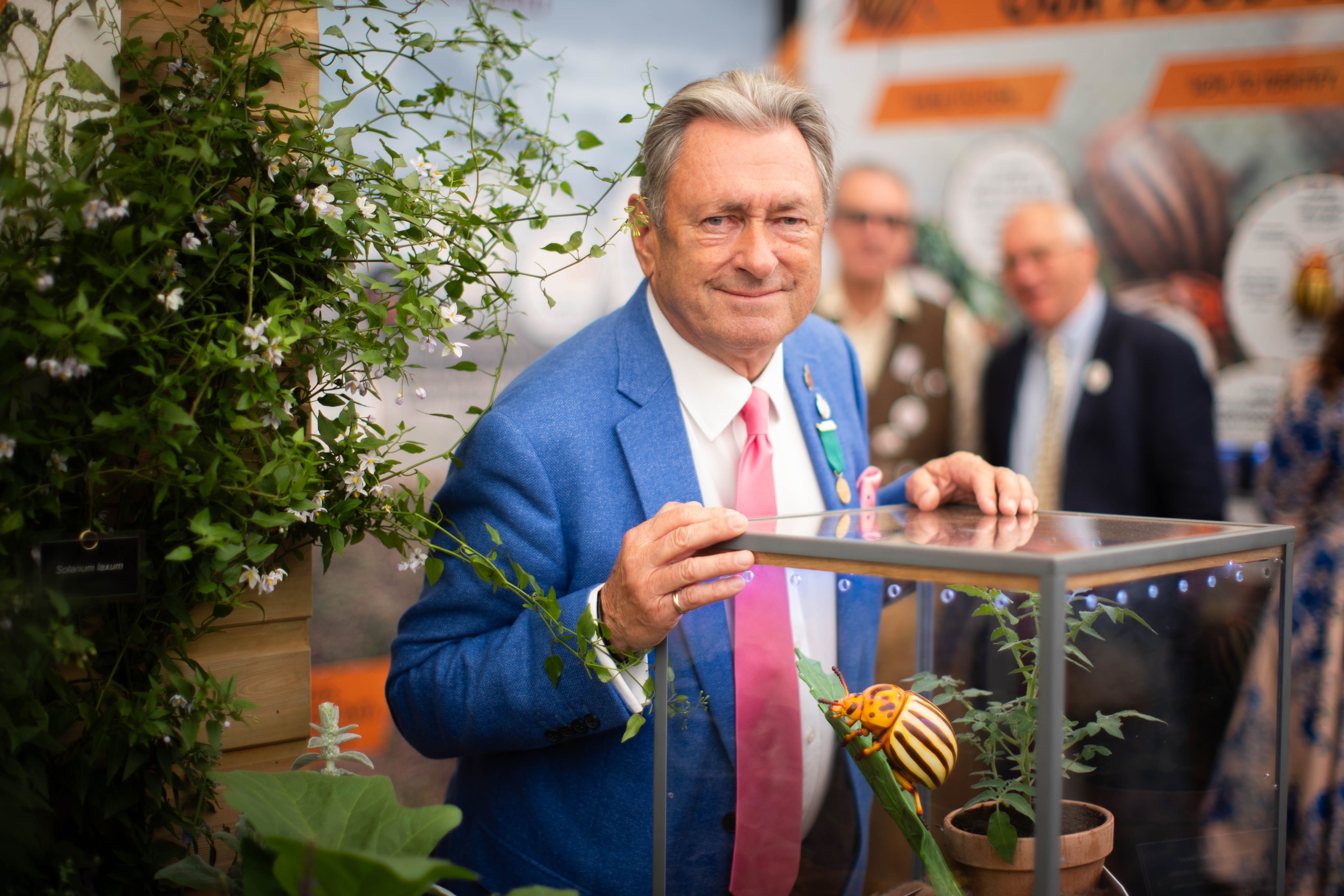 Alan Titchmarsh urged people to keep an eye out for Colorado beetles, which pose a "savage" threat to the British potato industry